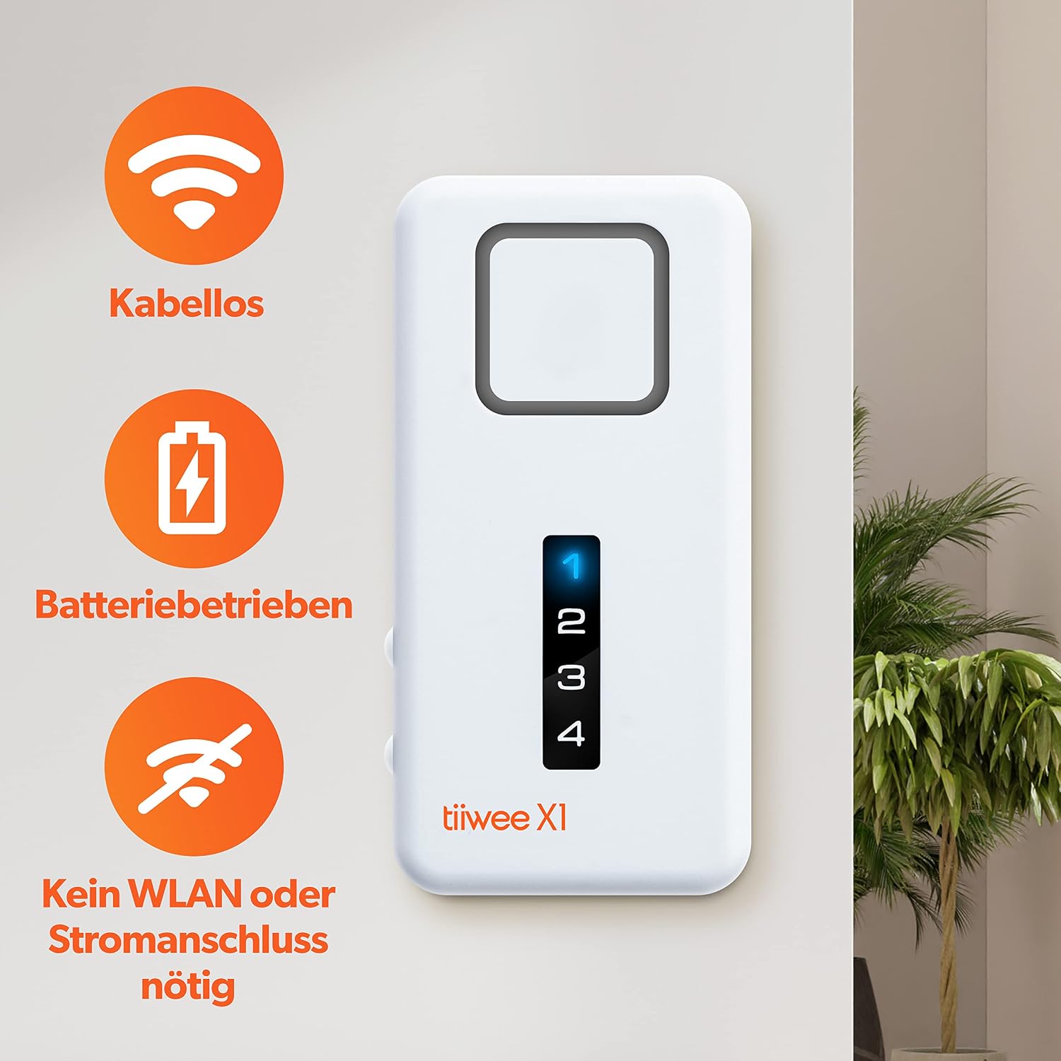 tiiwee Home Alarm System Wireless Kit X1 Alarmanlage – Bild 4
