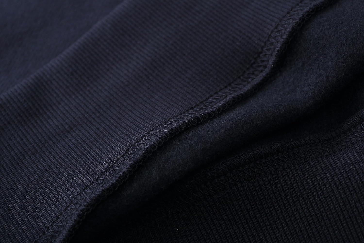 VEIISAR Herren Fleece Sweatshirt Pullover Locker Mitteldick – Bild 6