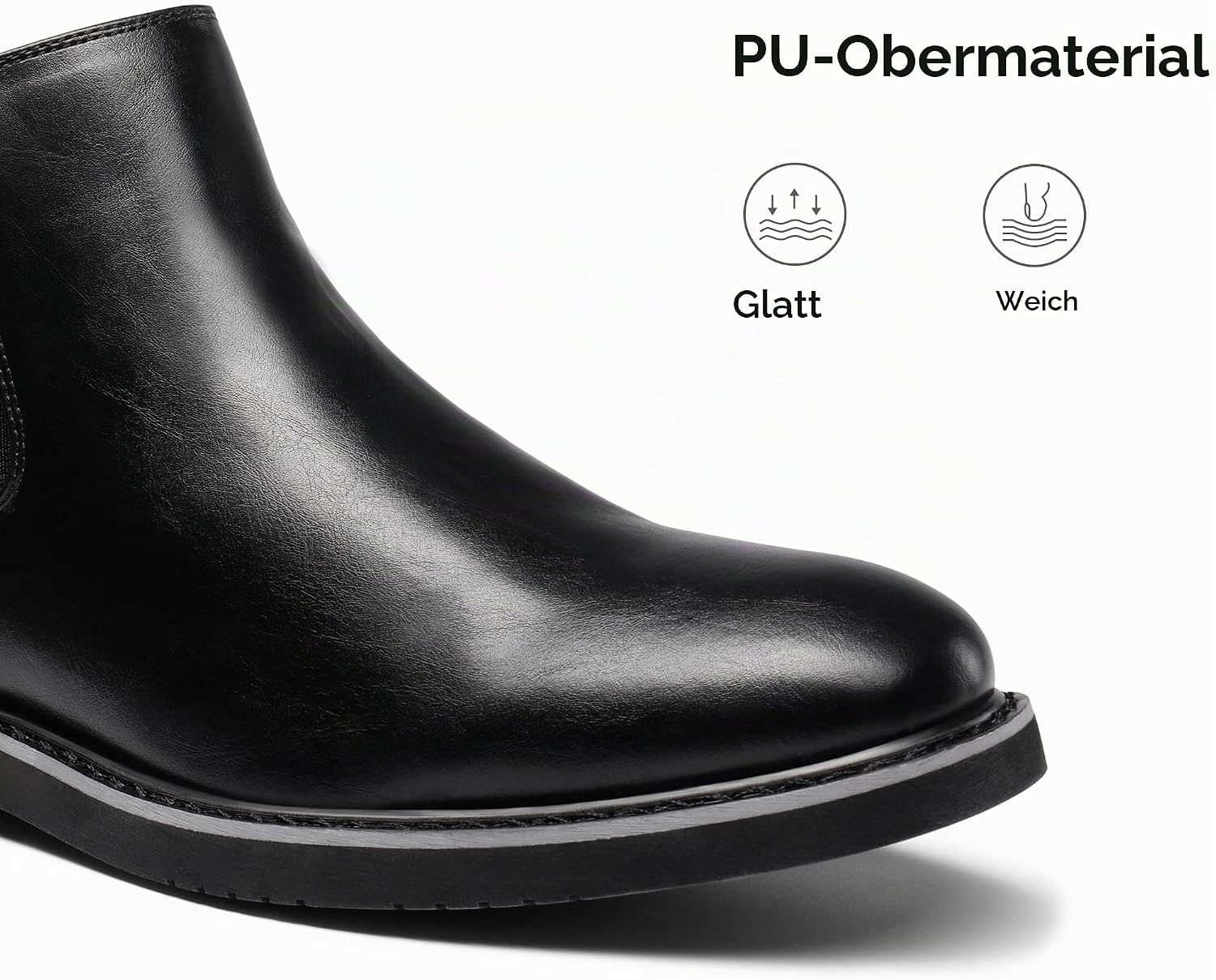 Bruno Marc Herren Stiefel Chelsea Boots Stiefeletten – Bild 3