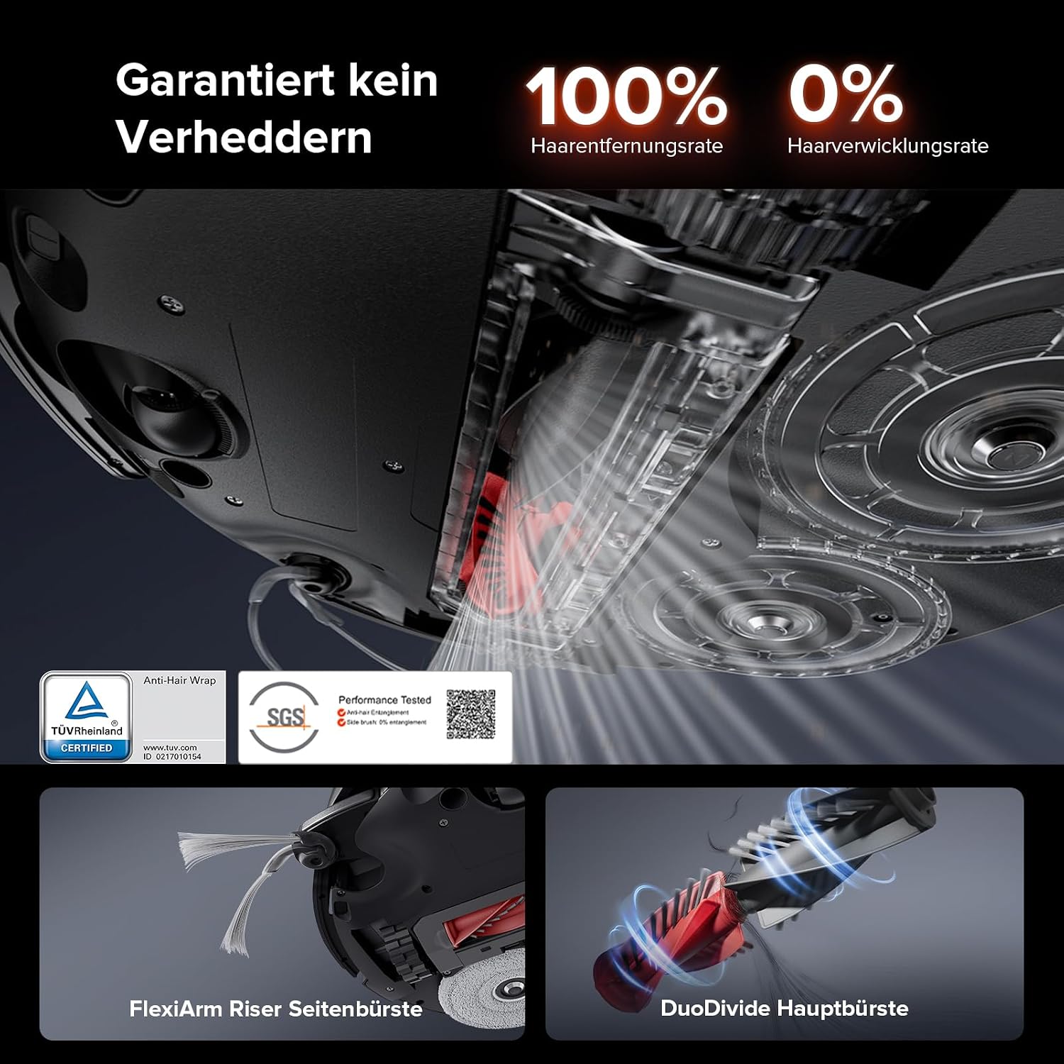 roborock Saros 10R Saugroboter mit Wischfunktion&angebbarem Wischmopp – Bild 6
