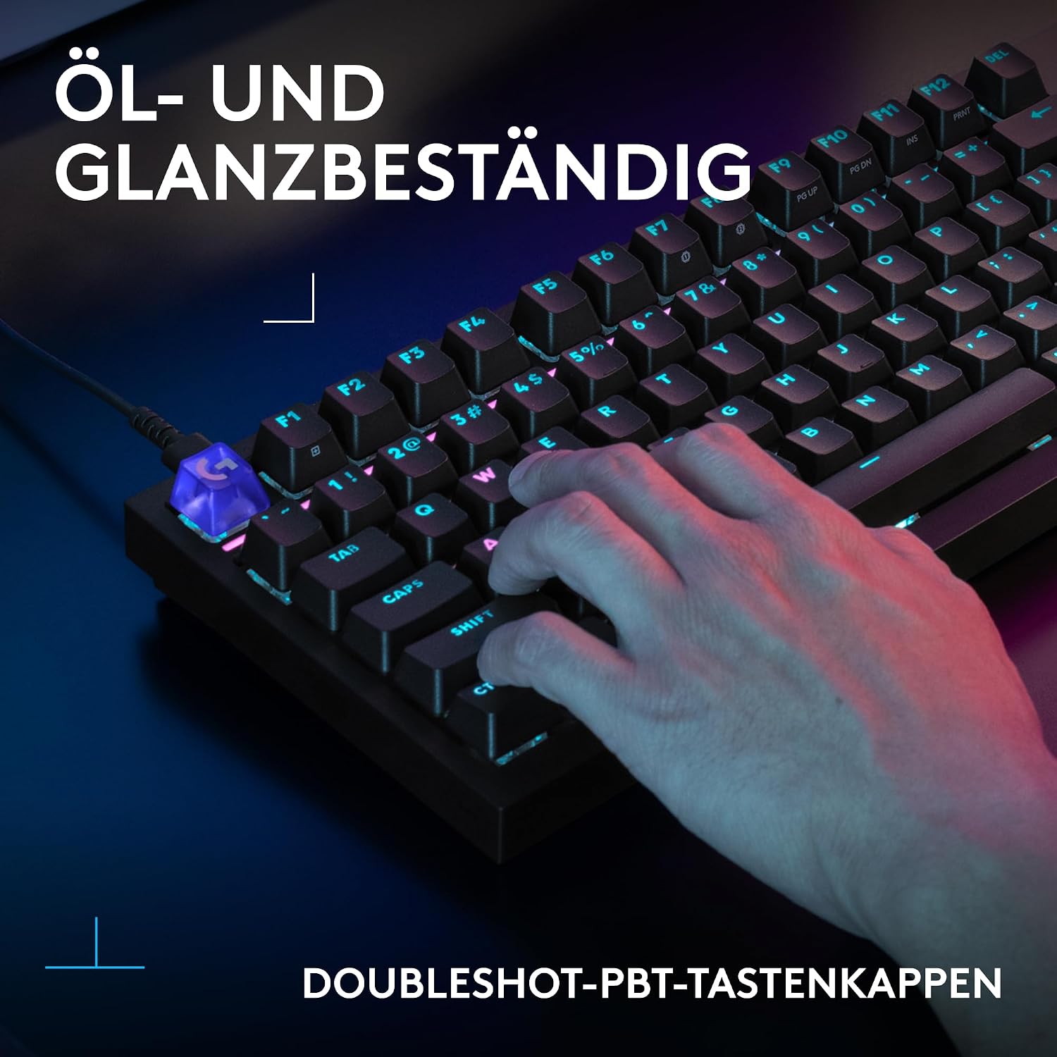 Logitech G G316 X 98 Gaming-Tastatur (Schwarz) – Bild 8