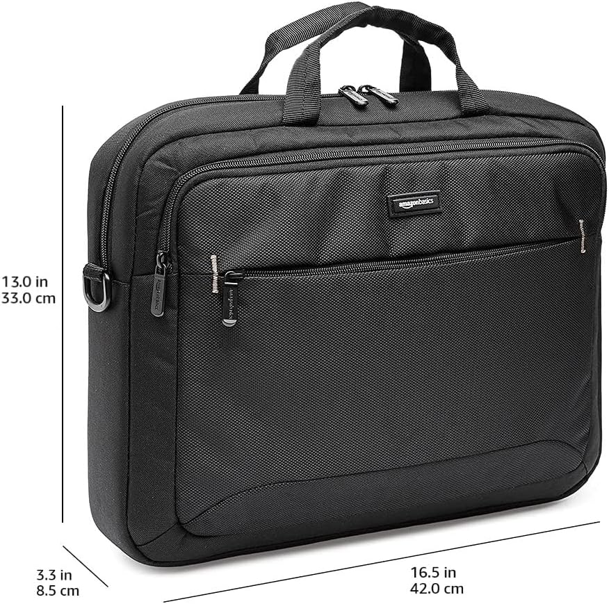 Amazon Basics Laptoptasche für Laptops bis 39,6cm, Schwarz – Bild 6