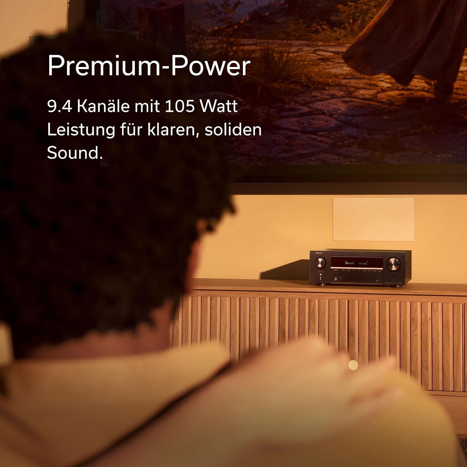 Denon AVC-X3900H 9.4-Kanal AV-Receiver, HiFi Verstärker mit Dolby Atmos – Bild 4