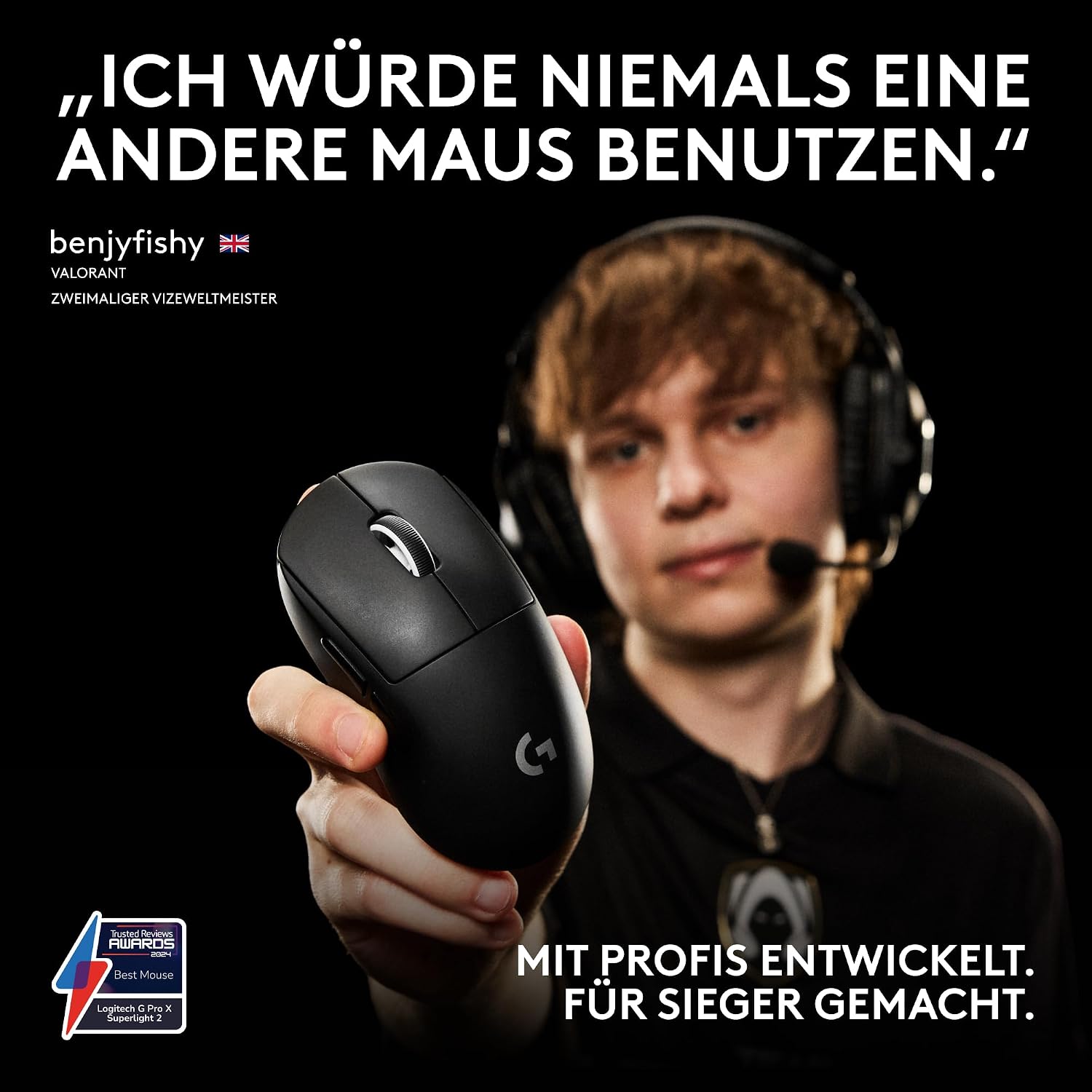 Logitech G PRO X SUPERLIGHT 2 kabellose Gaming-Maus – Bild 7