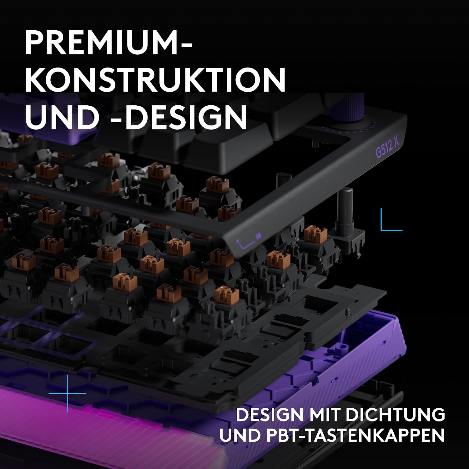 Logitech G G512 X 98 DUAL SWAP (Schwarz) – Bild 10
