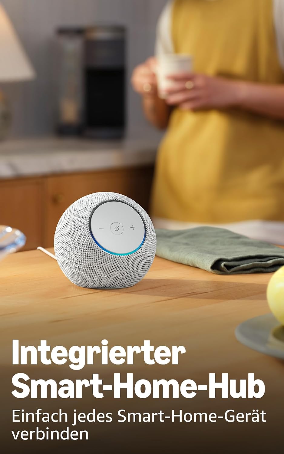 Zertifiziert und generalüberholt Amazon Echo Dot Max (neueste Generation), Alexa-Lautsprecher mit raumfüllendem Klang und integriertem Smart-Home-Hub, Graphit – Bild 5