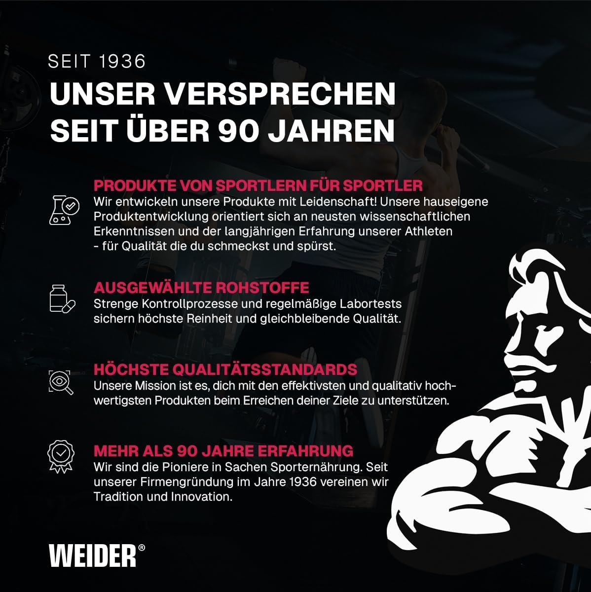 Weider Protein 80 Plus, 500g, Vanille – Bild 4