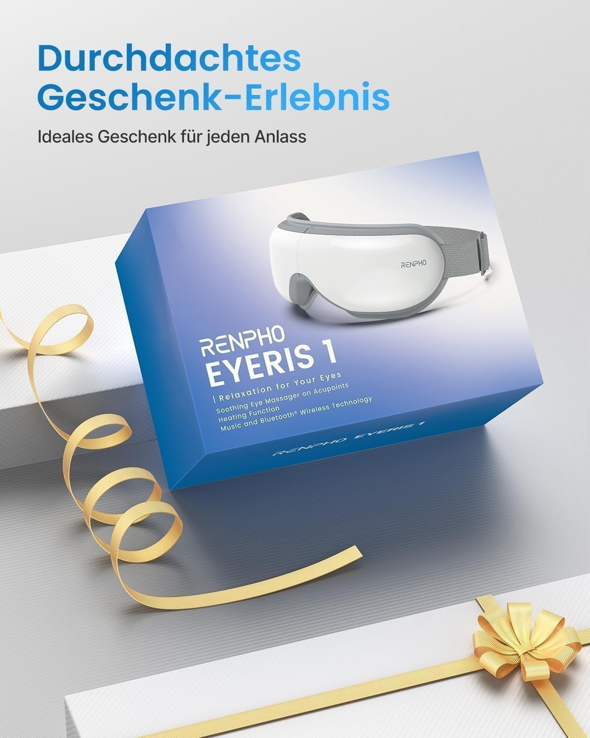 RENPHO Augenmassagegerät mit Wärme, Wellness Geschenke für Frauen Männer – Bild 2