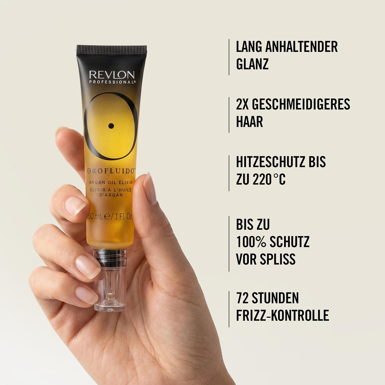 REVLON PROFESSIONAL Orofluido Argan Oil Elixir, 85 ml, nährende Leave in Haarpflege mit Arganöl – Bild 5