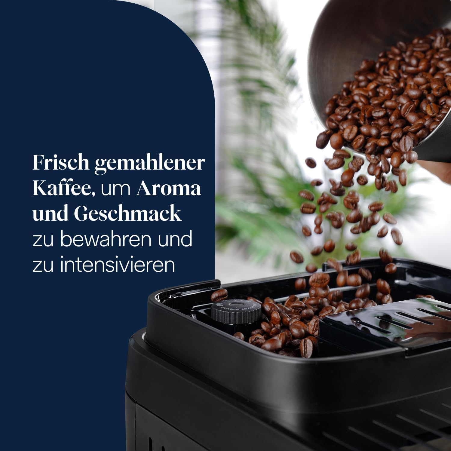 De'Longhi Magnifica Evo Next - Kaffeevollautomat 13 Getränke Titan – Bild 5