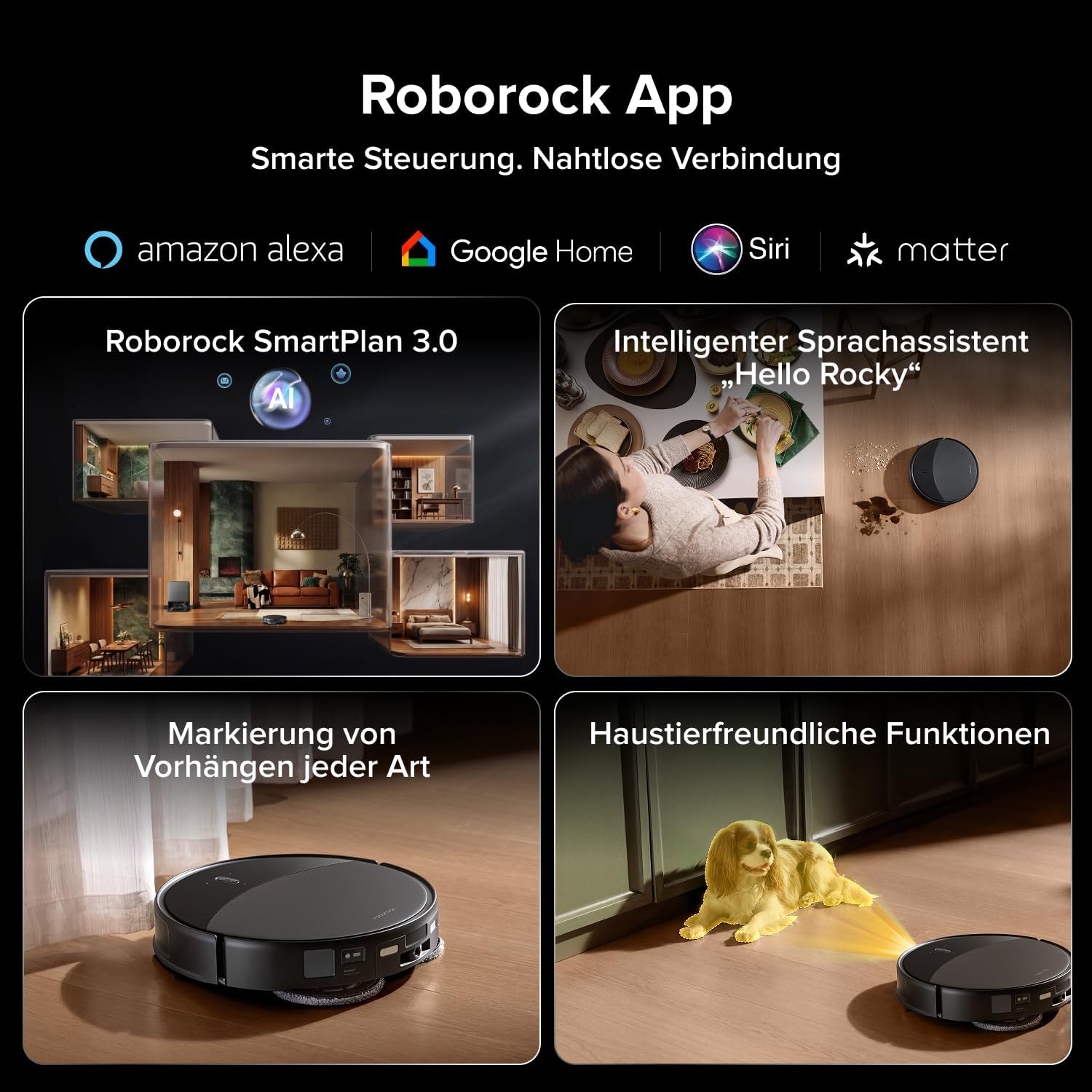 roborock Saros 20 Saugroboter mit Wischfunktion&angebbarem Wischmopp – Bild 9