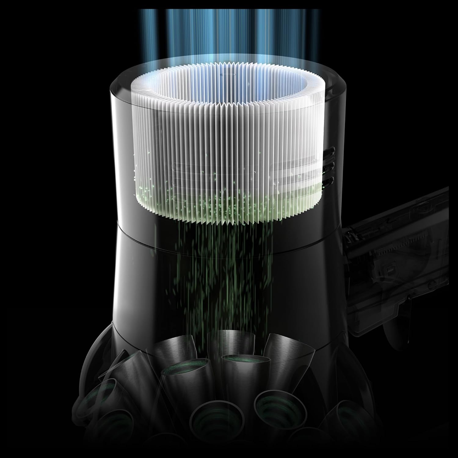 Dyson Cyclone V10 Kabelloser Staubsauger, Nickel und Kupfer, 150 Airwatt – Bild 7