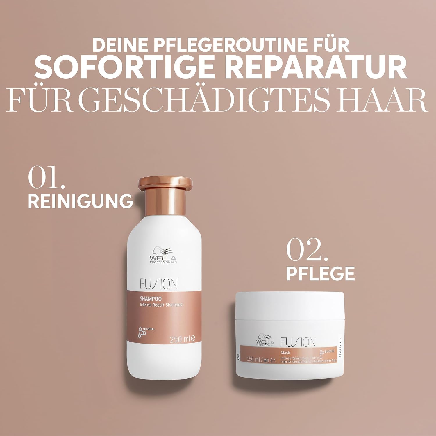 Wella Professionals FUSION Intense Repair Mask – Bild 4