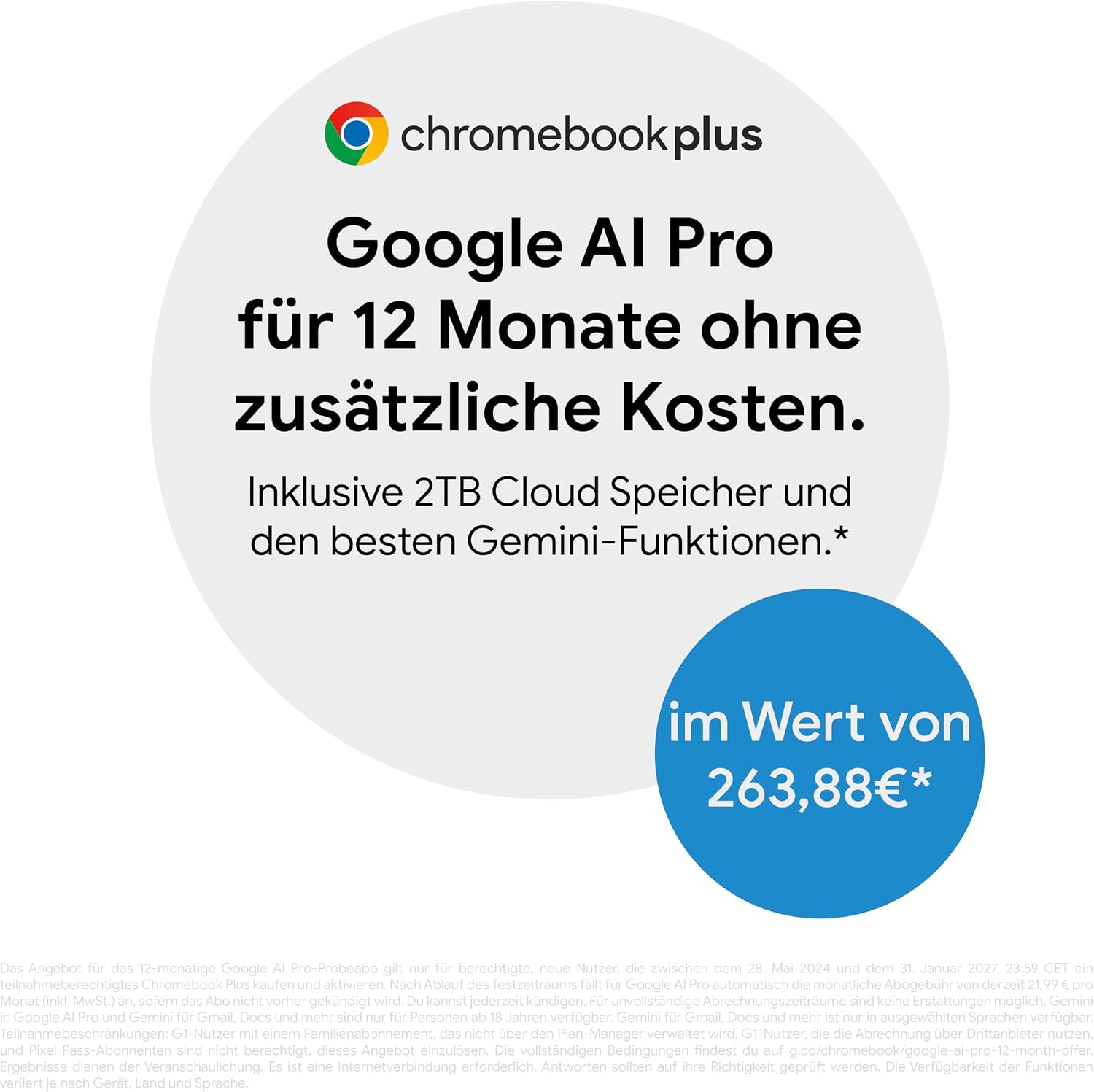 Acer Chromebook Plus 515| Laptop | Core i3 | 8GB | 128GB | mit Netzteil – Bild 2