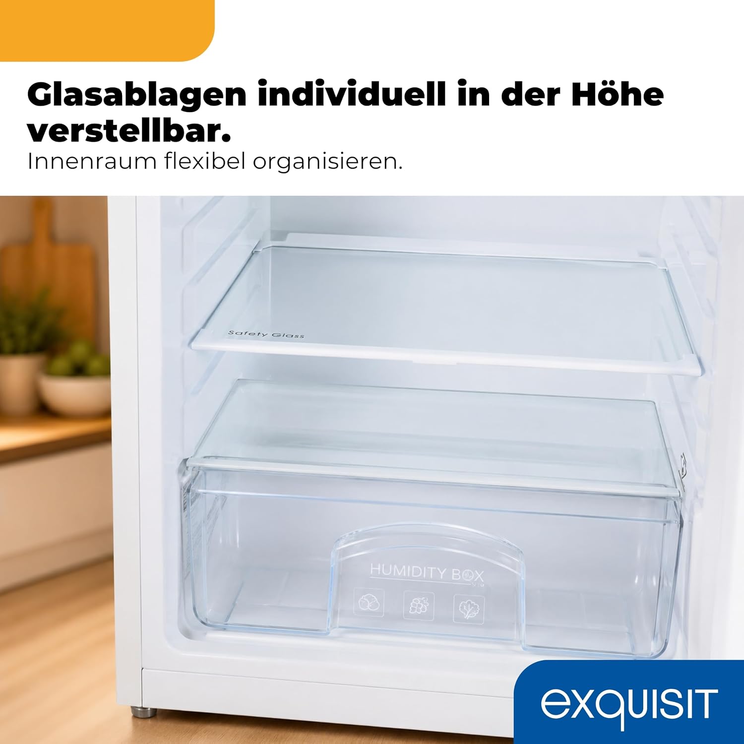 Exquisit Kühlschrank Ohne Gefrierfach - 127 L Vollraumkühlschrank - E – Bild 8