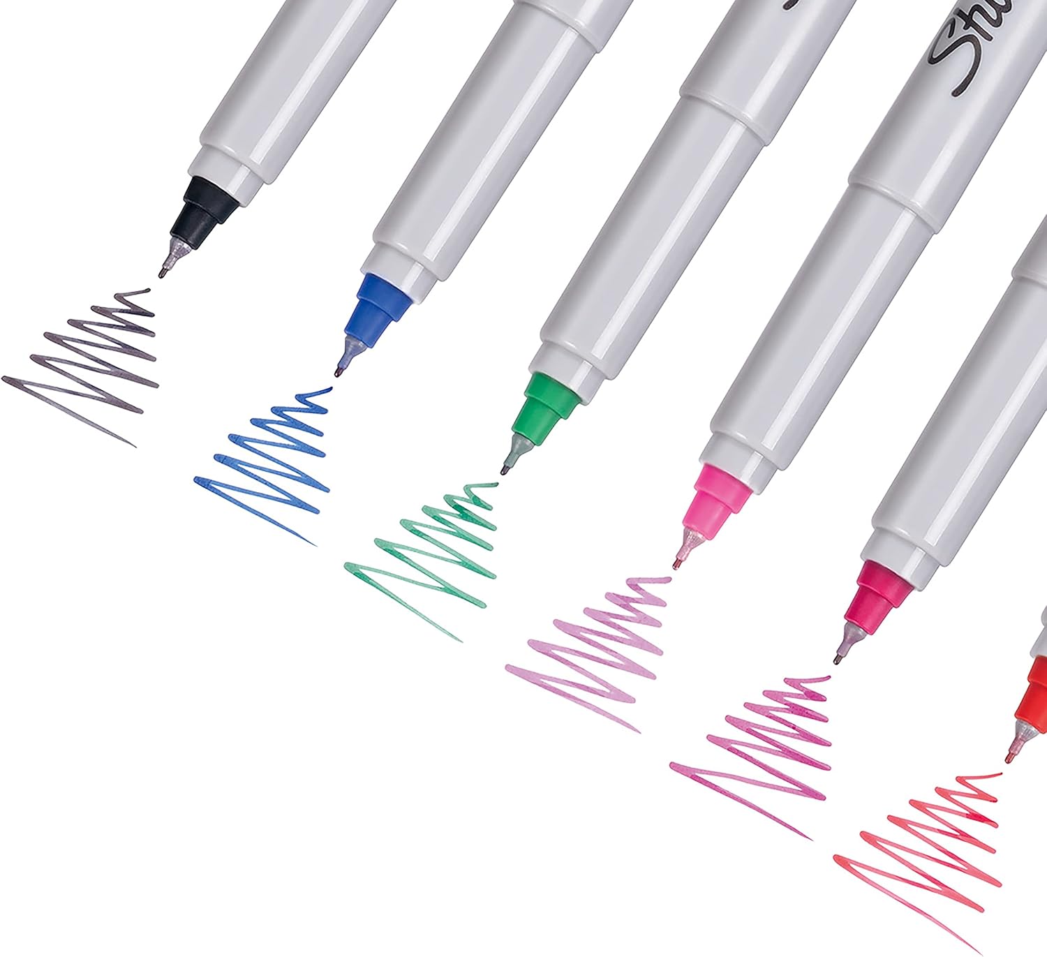 Sharpie Permanent Marker | Marker Stifte mit ultra-feiner Spitze | gemischte Farben | 12 Stück Market Set – Bild 3