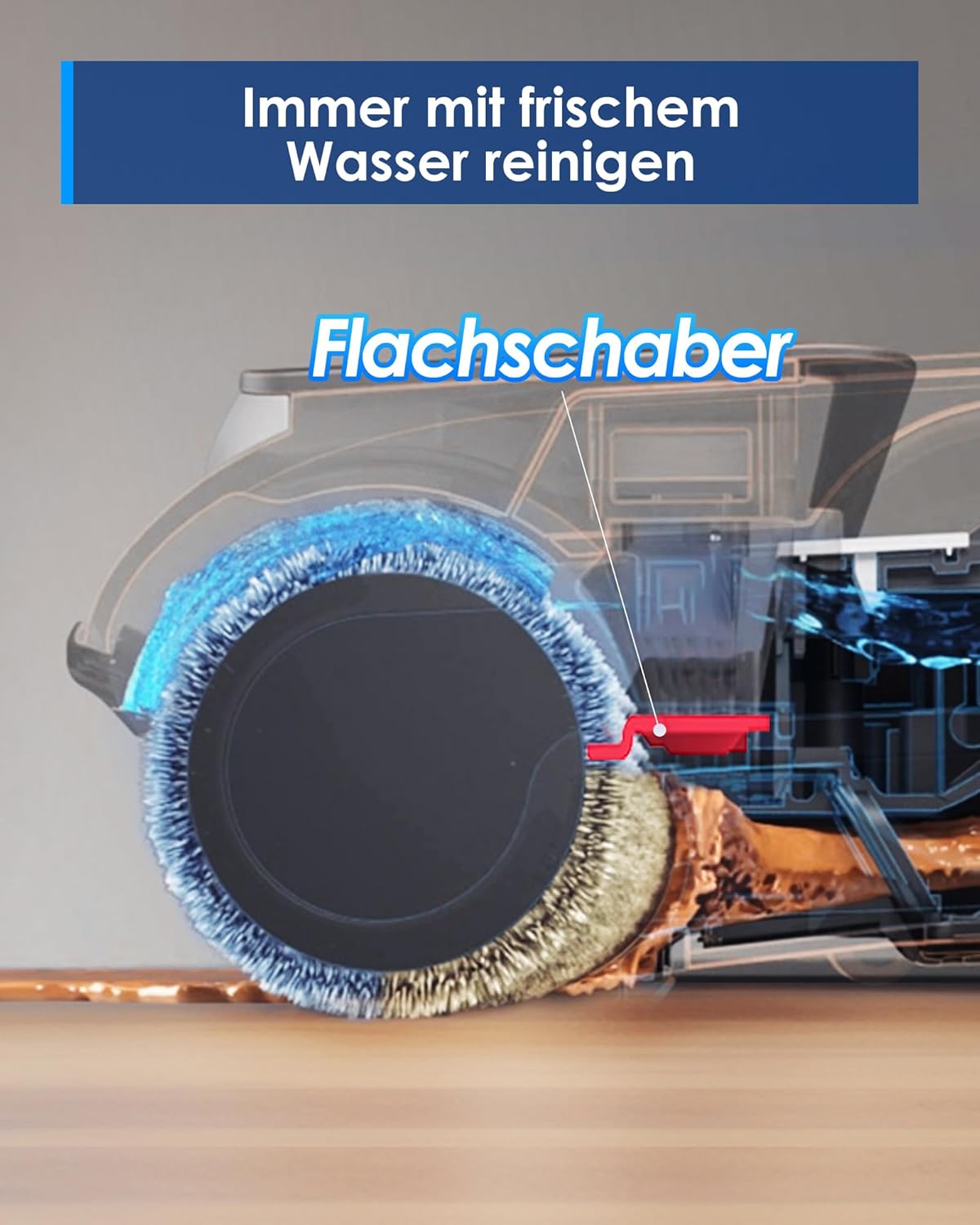 Tineco iFLOOR 5 Breeze Complete Nass-Trockensauger, Selbstreinigung – Bild 3