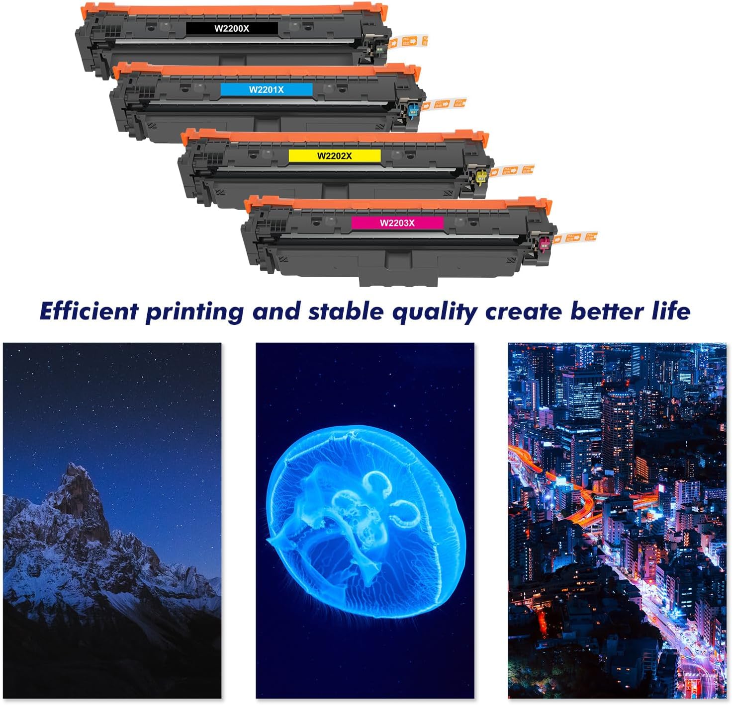 220X 220A für HP Color LaserJet Pro MFP 4302fdw 4302dw Toner (Mit Chip) – Bild 6