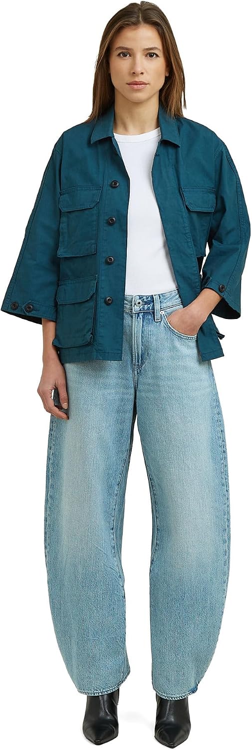 G-Star Damen Jeans Barrel 3D Loose Wmn – Bild 3