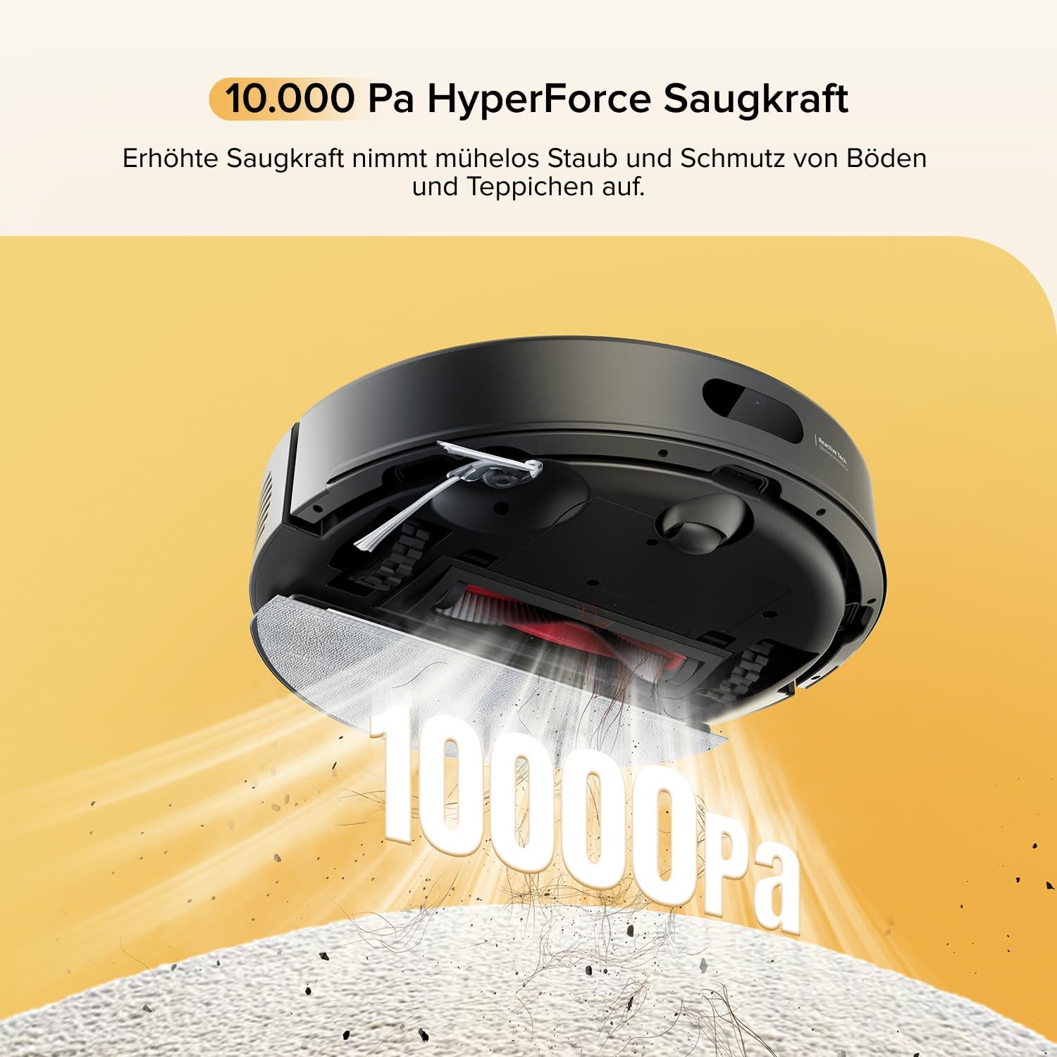 roborock Q7 M5-Set Saugroboter mit Wischfunktion, 10.000Pa Saugkraft – Bild 2