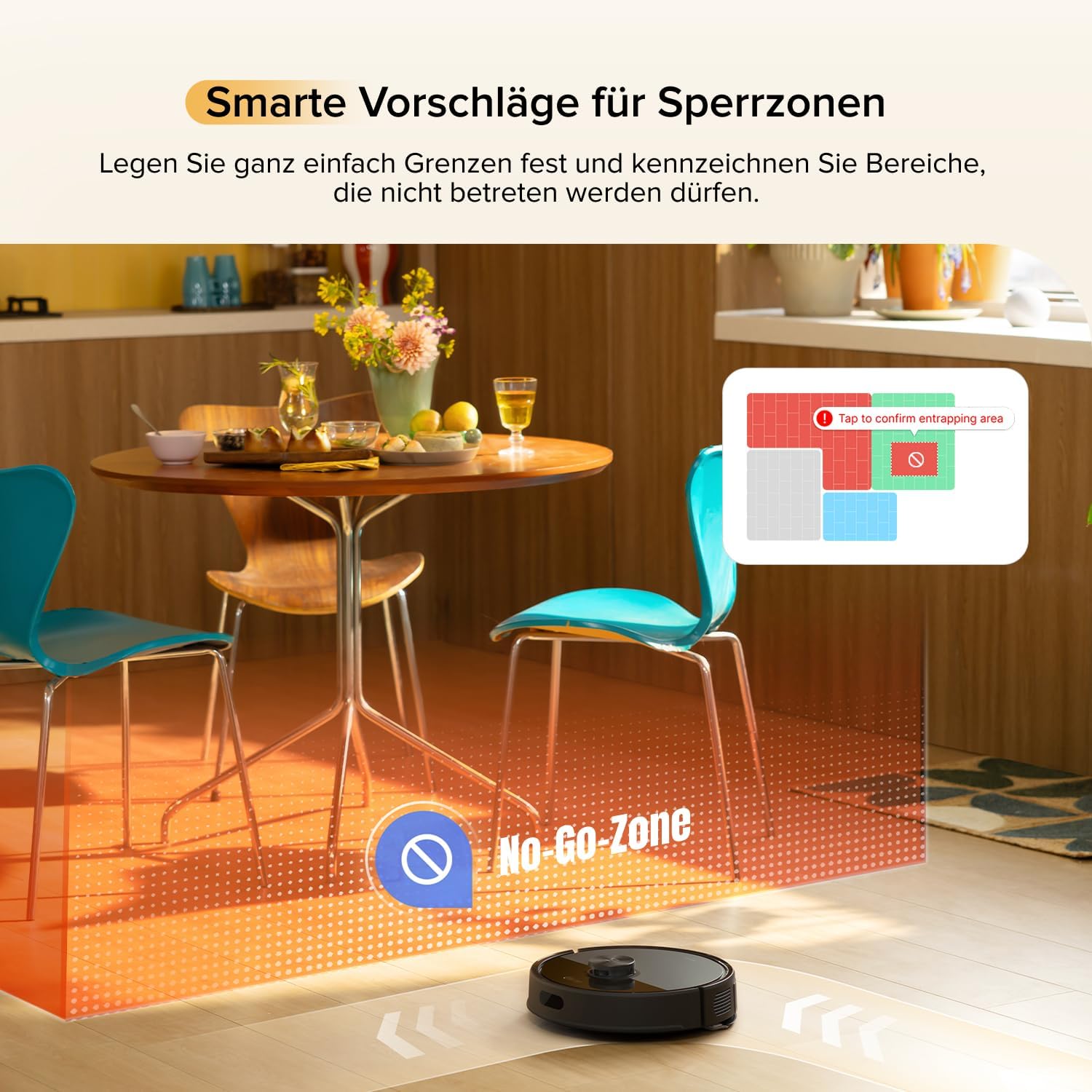 roborock Q7 M5-Set Saugroboter mit Wischfunktion, 10.000Pa Saugkraft – Bild 7