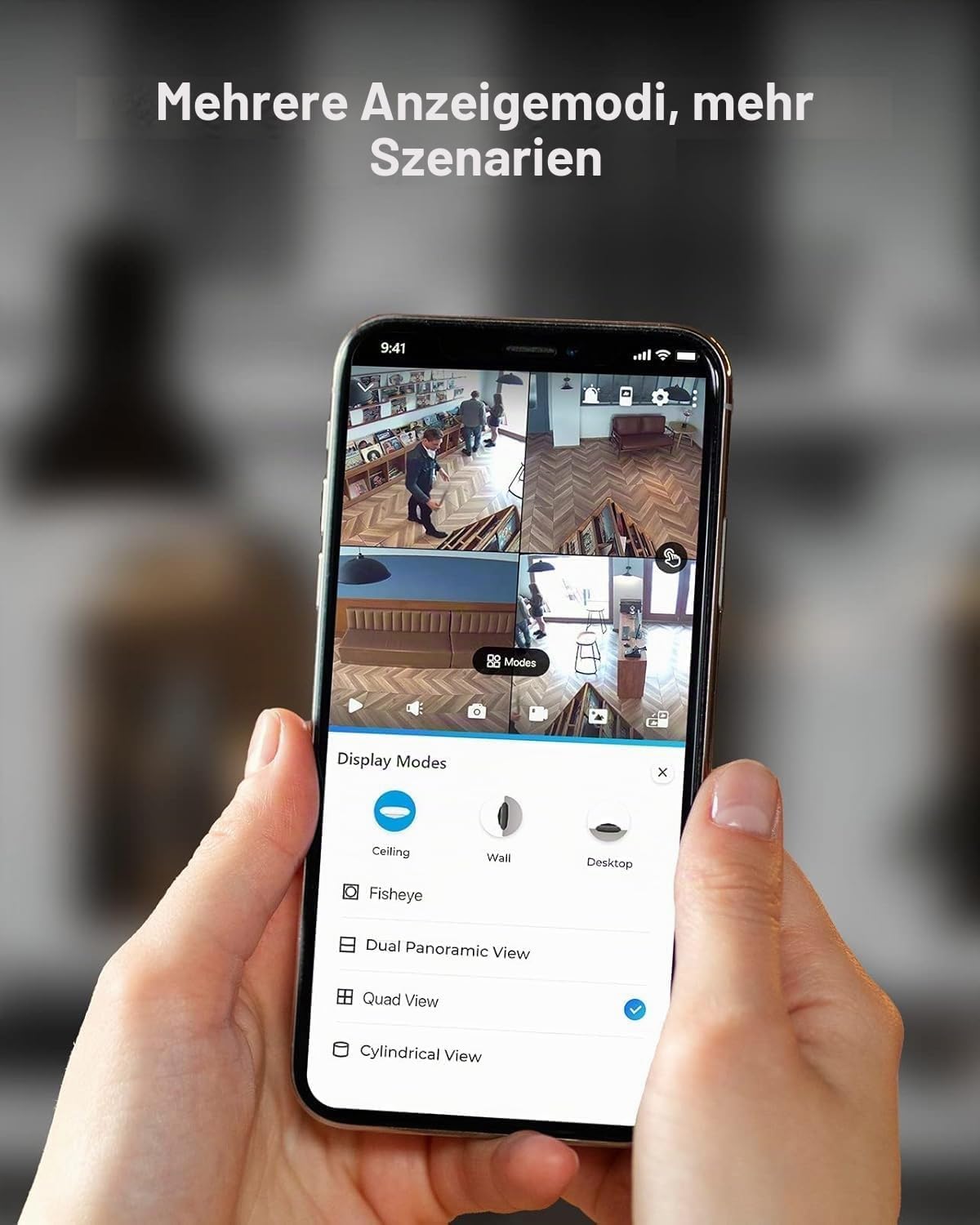 Reolink 6MP WLAN Überwachungskamera Innen, FE-W (Generalüberholt) – Bild 6