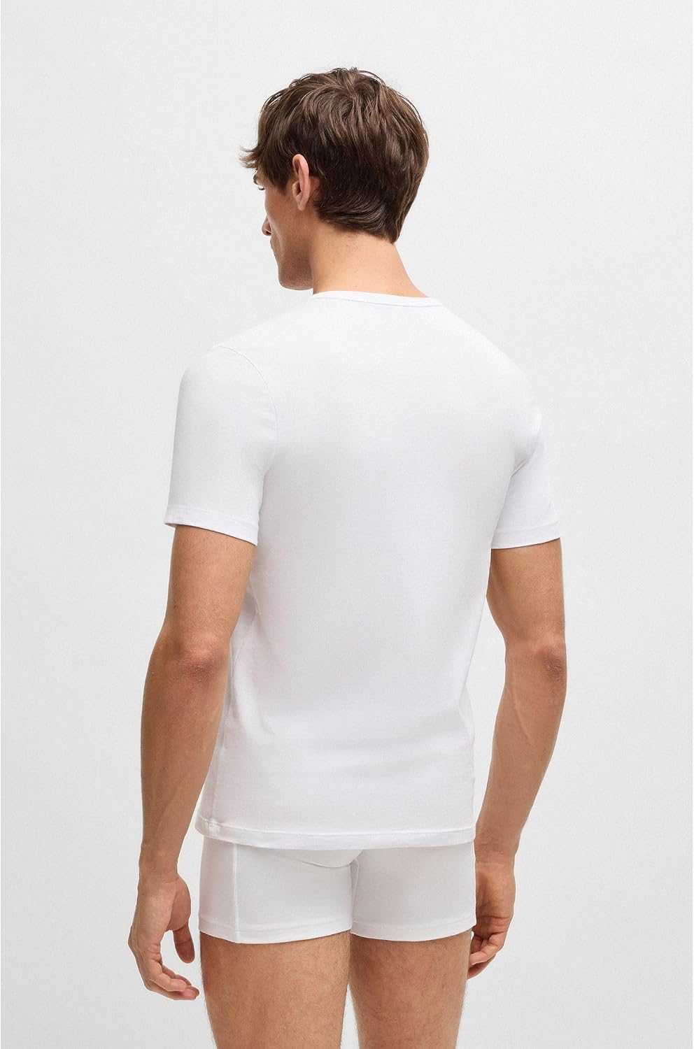 Hugo BOSS Herren Tshirt Rn 3p Classic 10243514 01 T-Shirt – Bild 4