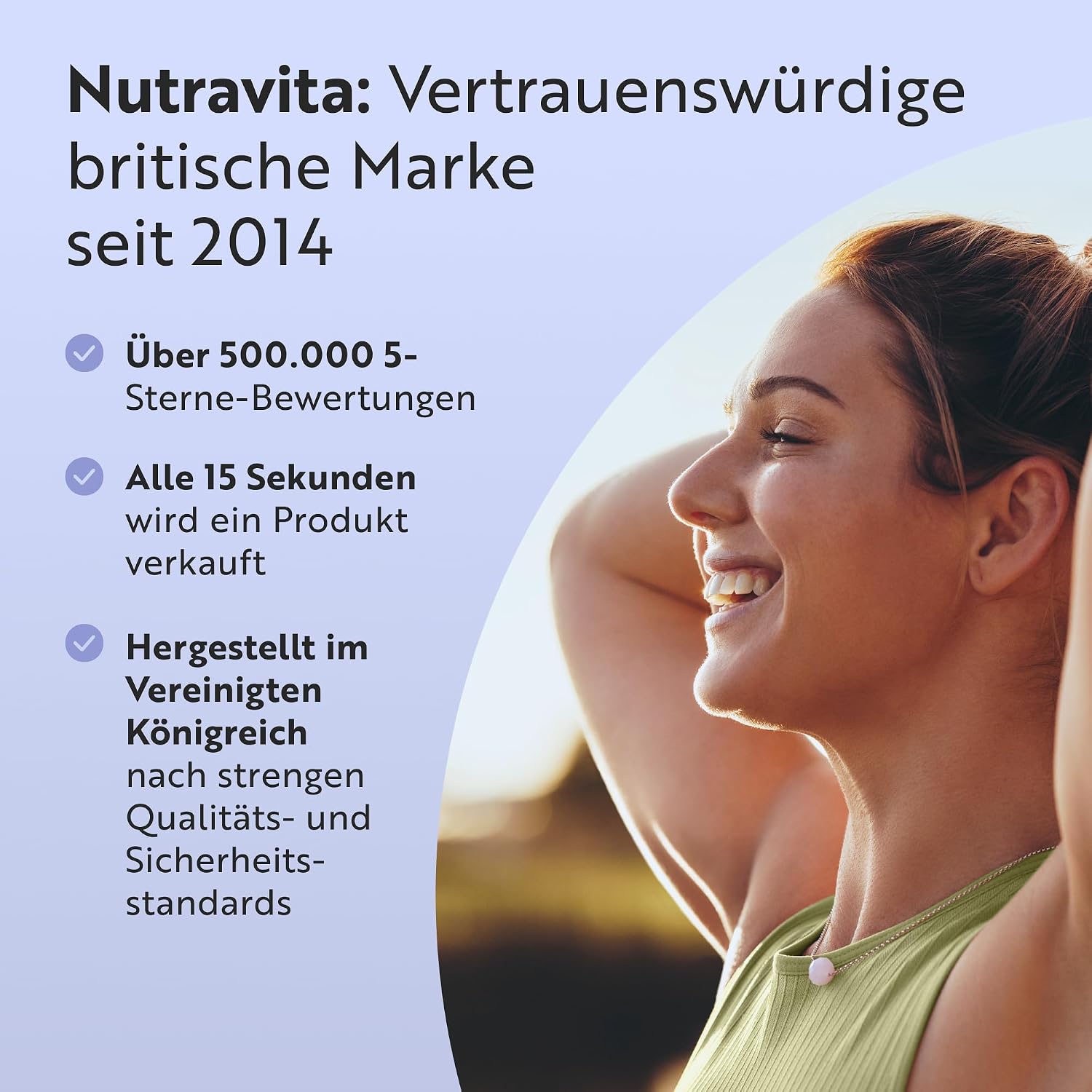 Nutravita Multivitamin & Mineralstoffe - 365 vegane Tabletten – Bild 5