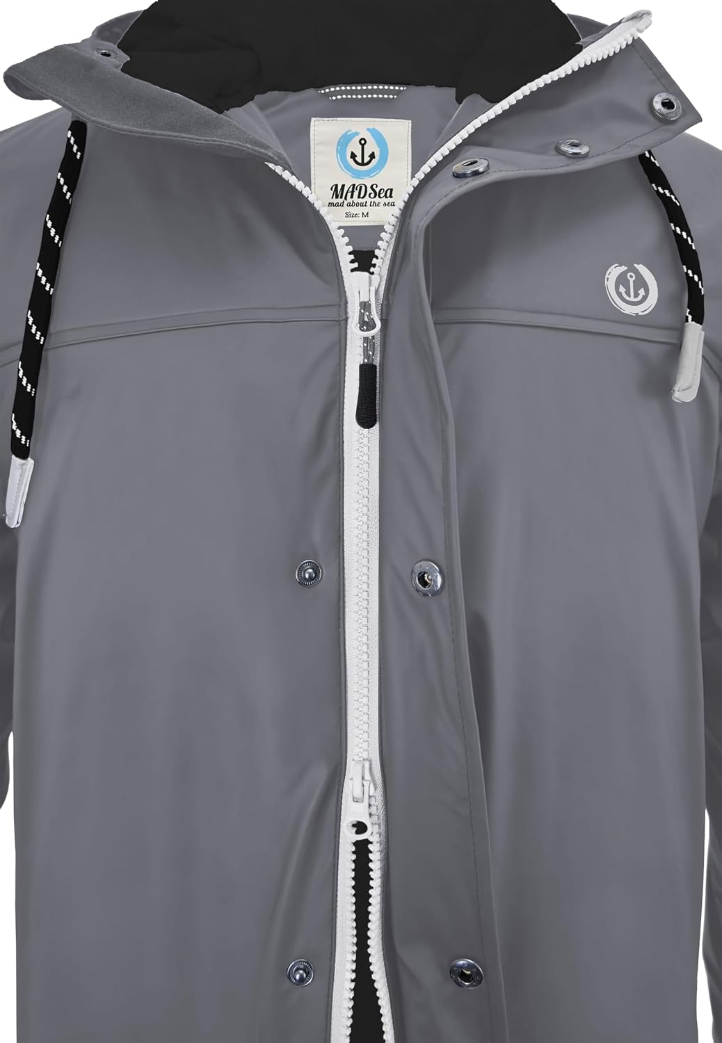 MADSea Herren Regenjacke Friesennerz warm mit Fleece gefüttert – Bild 5
