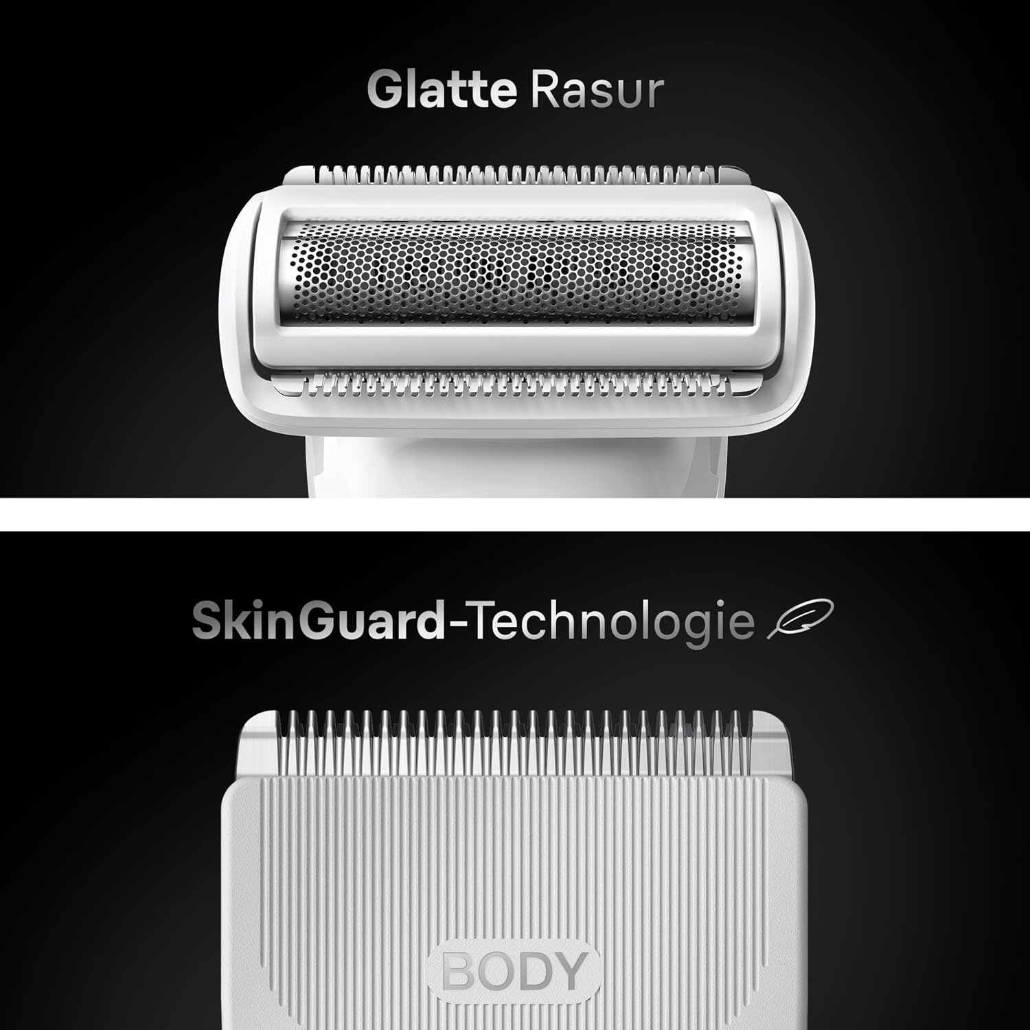 Braun Bodygroomer Series 7, Kabelloser Körperrasierer Herren, BG7555, Grau – Bild 4