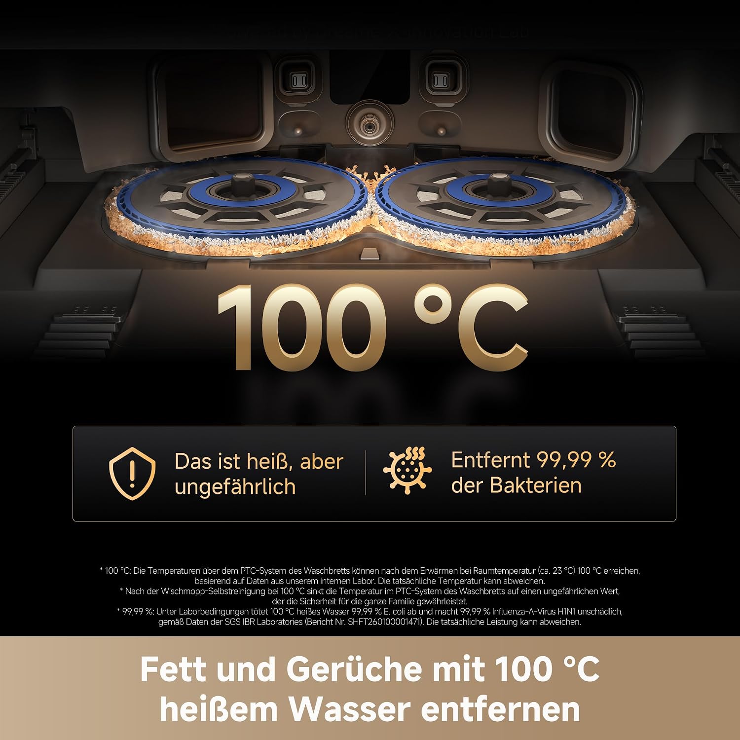DREAME Matrix10 Pro Saugroboter m. Multi-Wischmopp-Wechseldock, 30.000 Pa – Bild 6