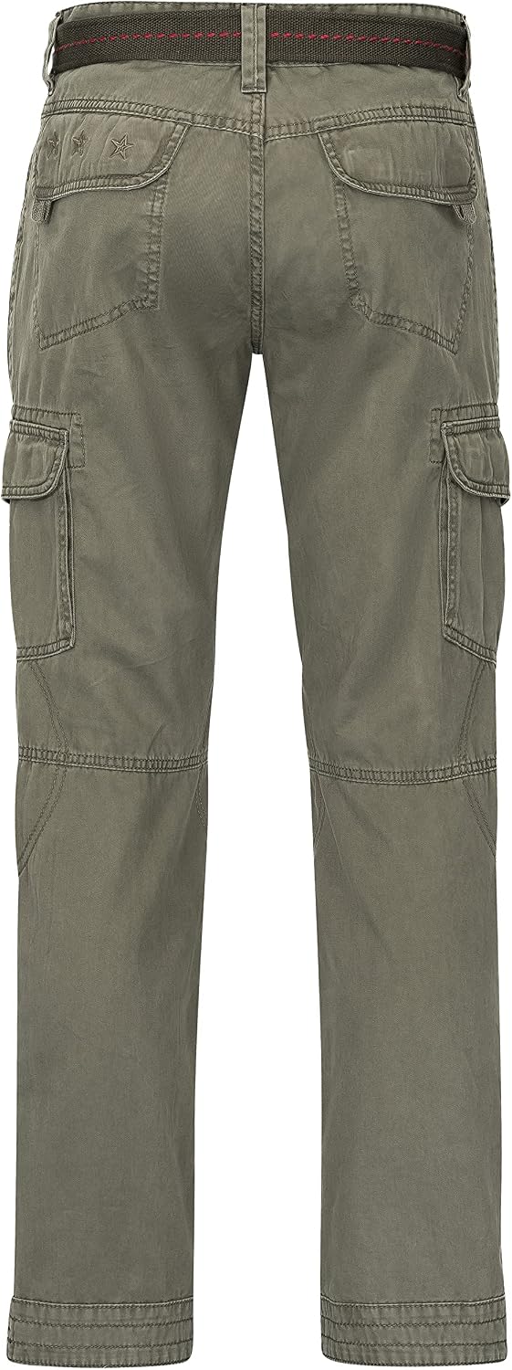 Timezone BenitoTZ Herren Cargohose Benito mit Stoffgürtel – Bild 5