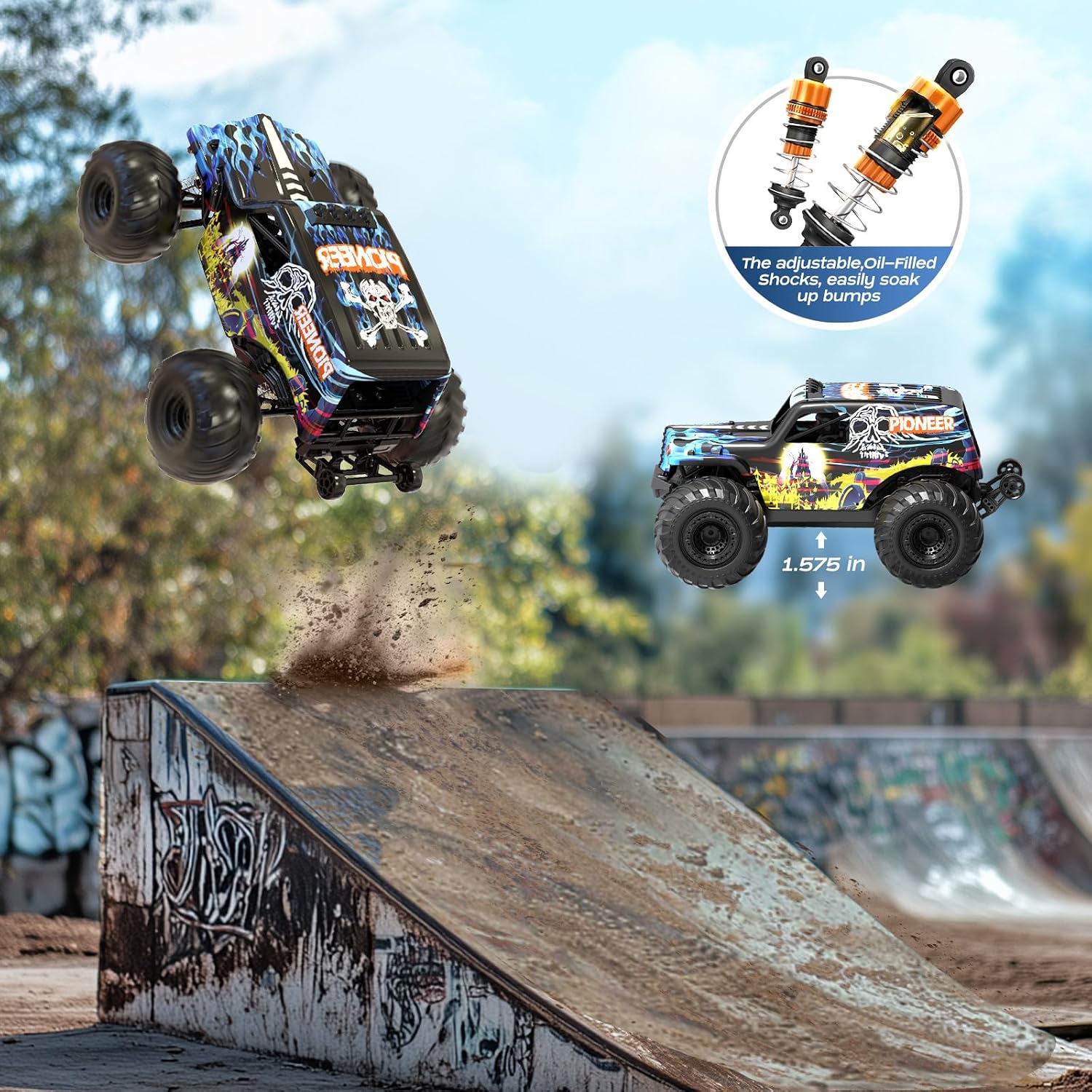 Ferngesteuertes Auto Erwachsene 1:14 Brushless RC Auto / RC Car 4WD 52 km/h – Bild 6