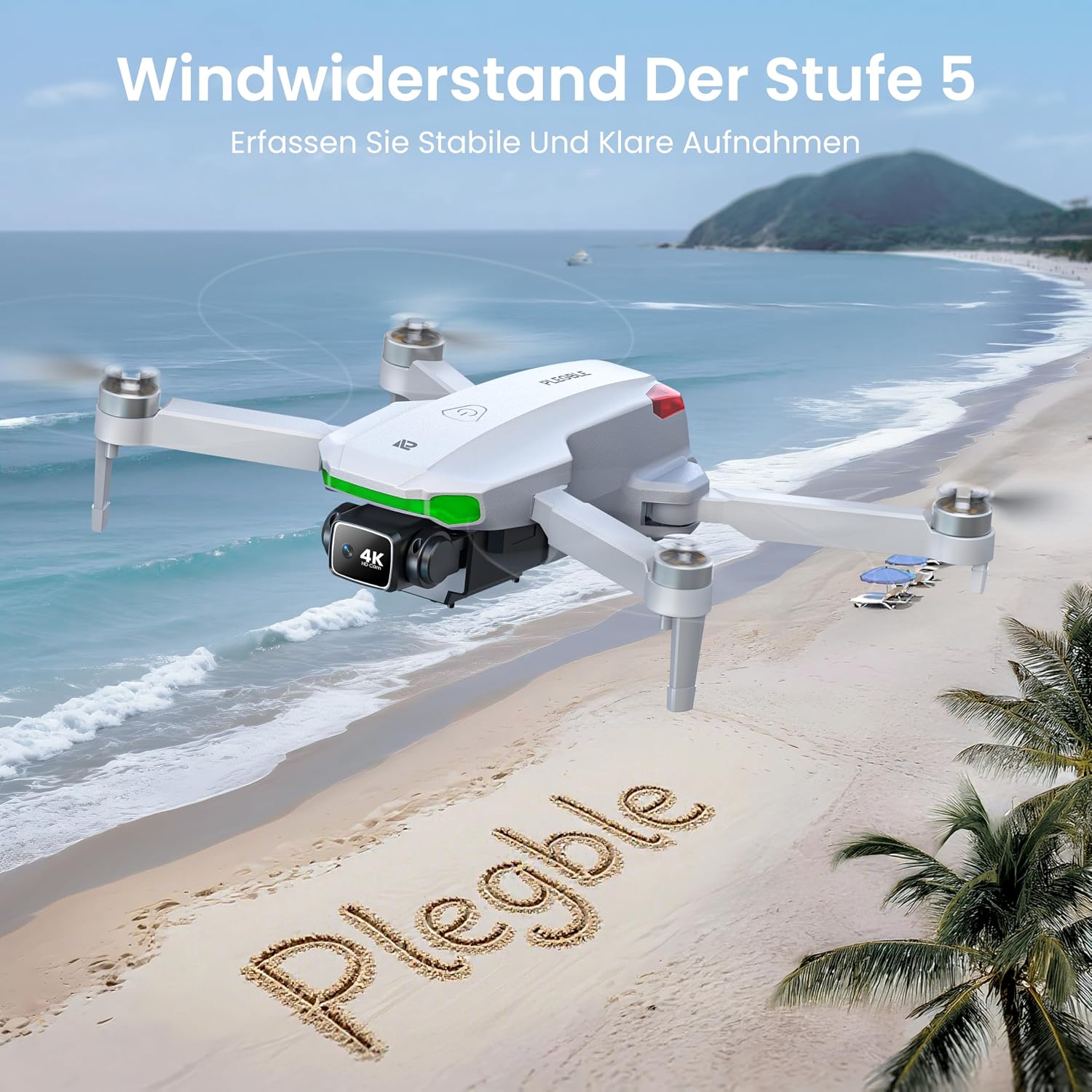 GPS Drohne mit Kamera EIS 4K für Erwachsene, mit Bildschirm auf Controller, 70 Minuten Flugzeit, 10 KM FPV Übertragung, AI Orbit Modus, Follow-Me/autom, für Anfänger Spielzeug Geschenke, unter 249 g – Bild 8