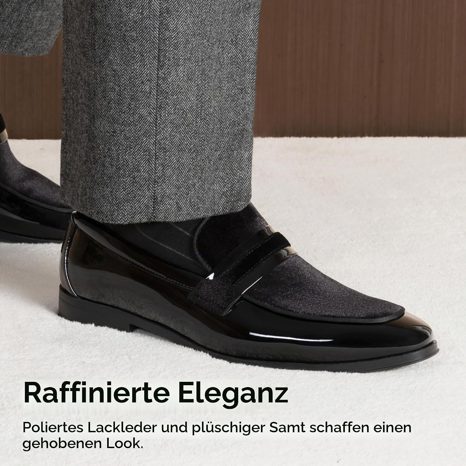 Bruno Marc Herren Festliche Abendschuhe Loafers – Bild 6