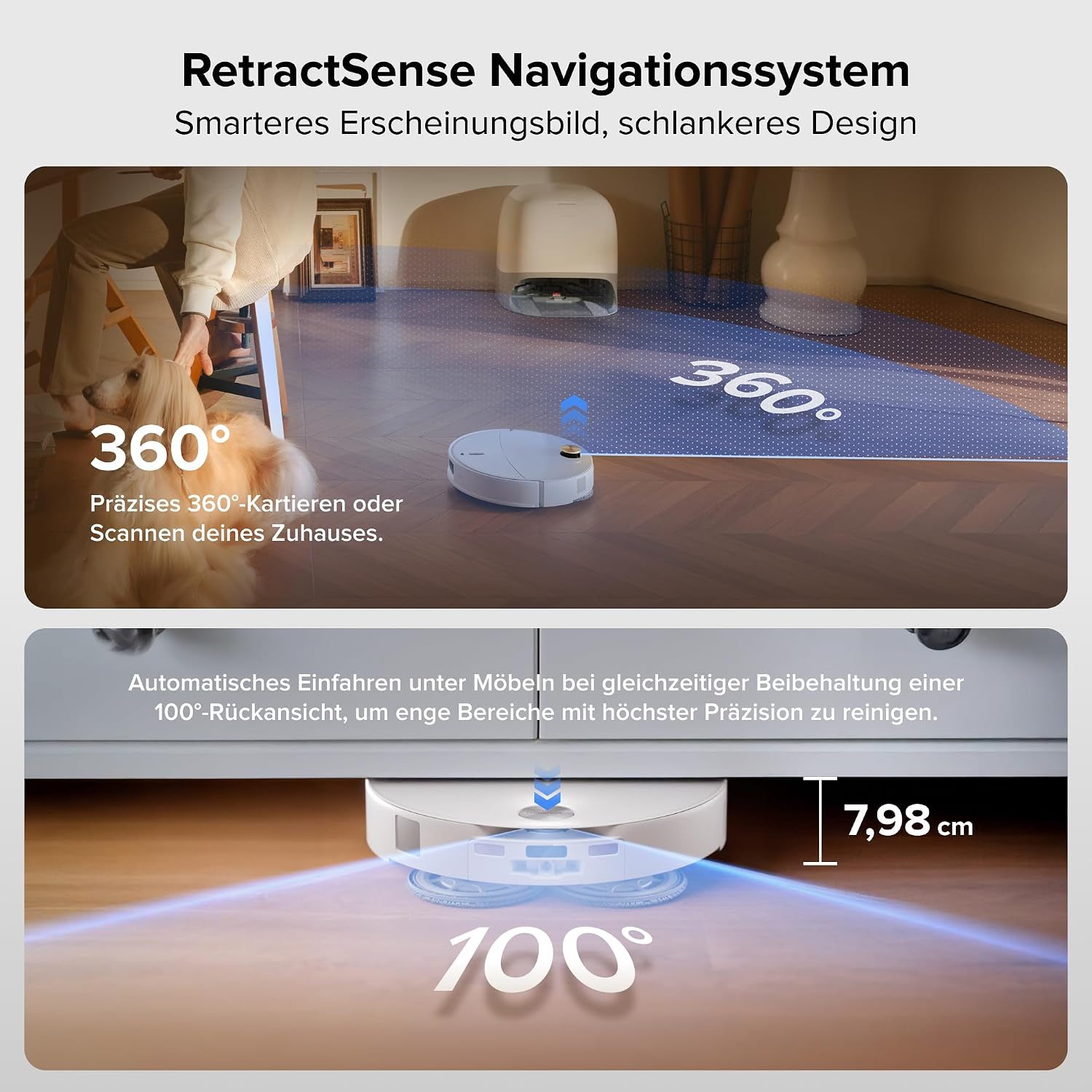roborock Qrevo Curv 2 Pro Saugroboter mit Wischfunktion&Hebarem Wischmopp – Bild 4