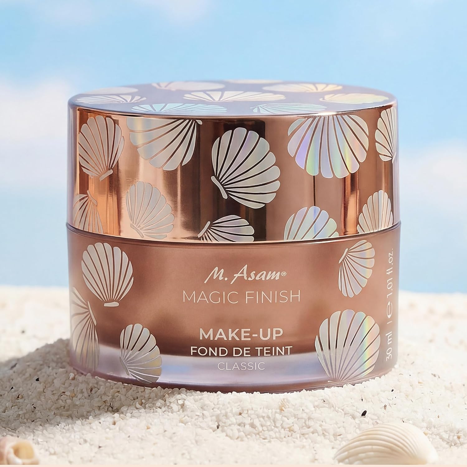 M. Asam Magic Finish Make-up Mousse Classic Seashell Edition (30ml) – Bild 10