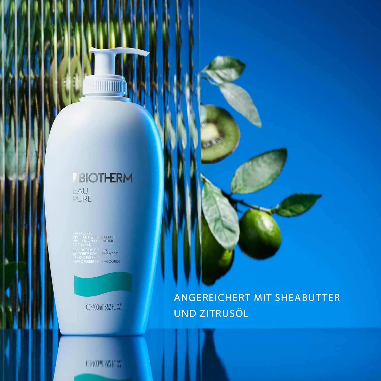 Biotherm Eau Pure Bodylotion, Körperlotion für raue & trockene Haut, 400 ml – Bild 6