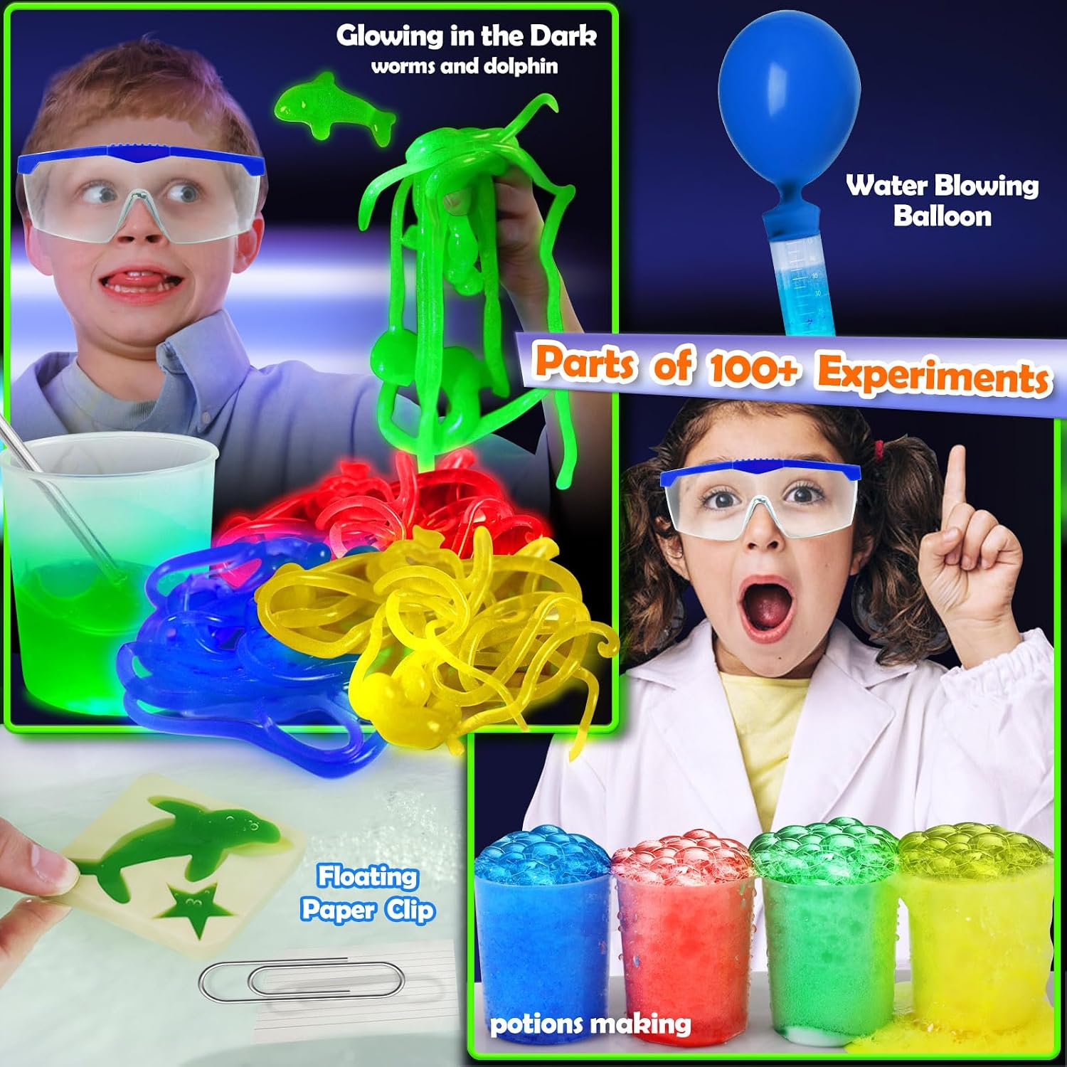 UNGLINGA 100+ Experimente Wissenschaft Kit für Kinder – Bild 5