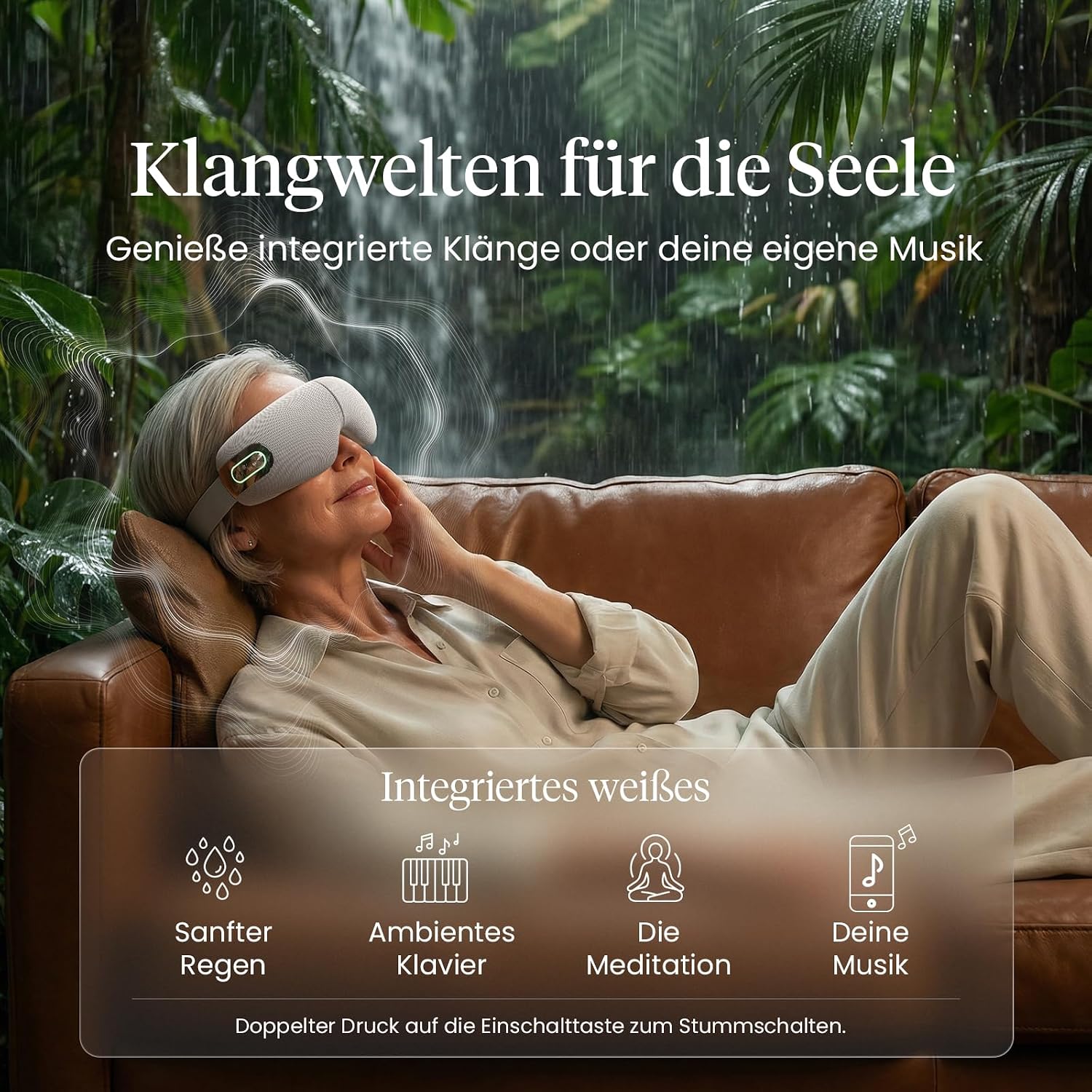 BOB AND BRAD EYEFLOW Augenmassagegerät mit Wärme&Kälte, Ideal als Geschenk – Bild 8