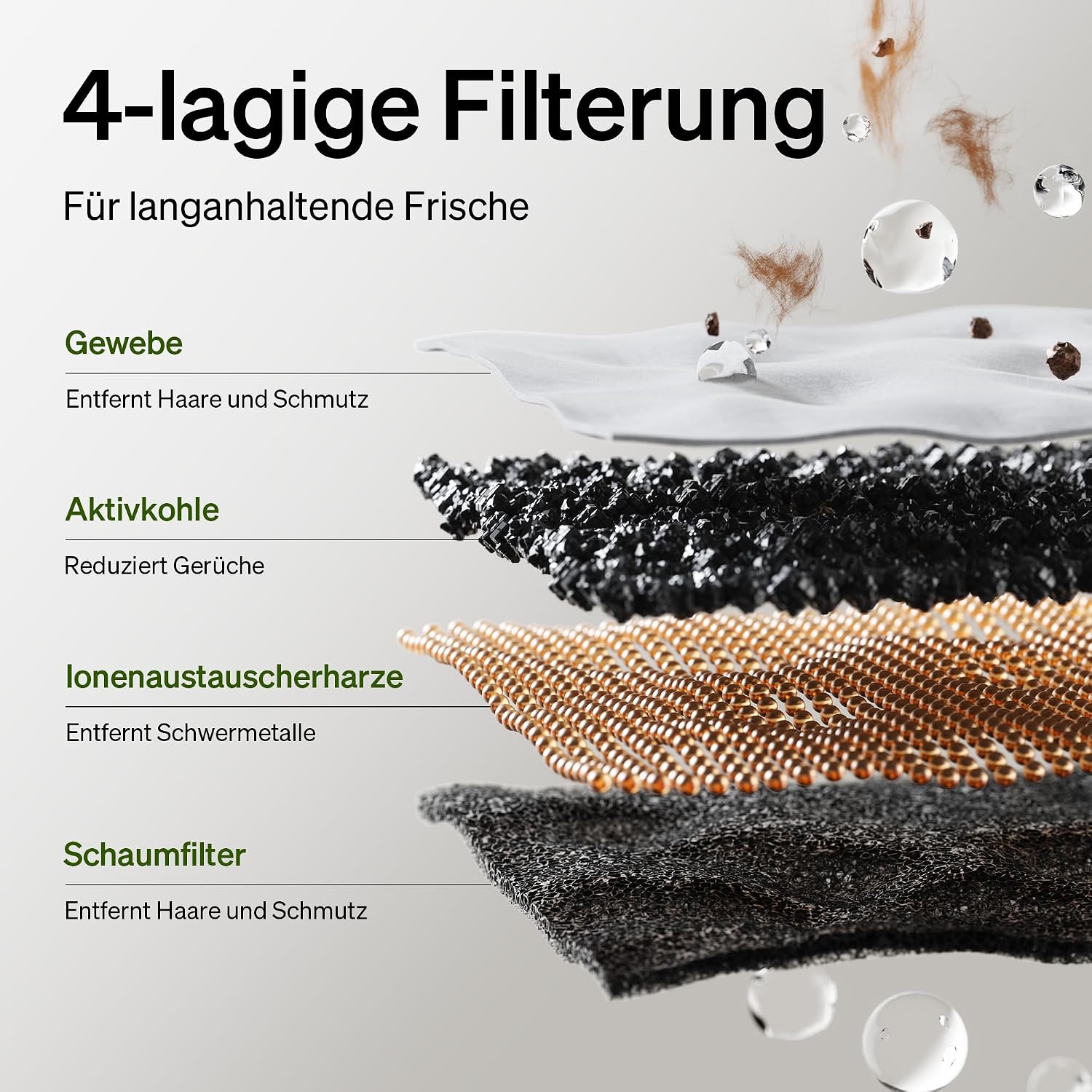 PETLIBRO Verbesserter Katzenbrunnen, Dockstream 2 Smart App-Überwachungs Trinkbrunnen für Katze, 3L Katzentrinkbrunnen Edelstahlschale zum Trinken im Innenbereich, 5G WiFi Wasserbrunnen Hund, Schwarz – Bild 7