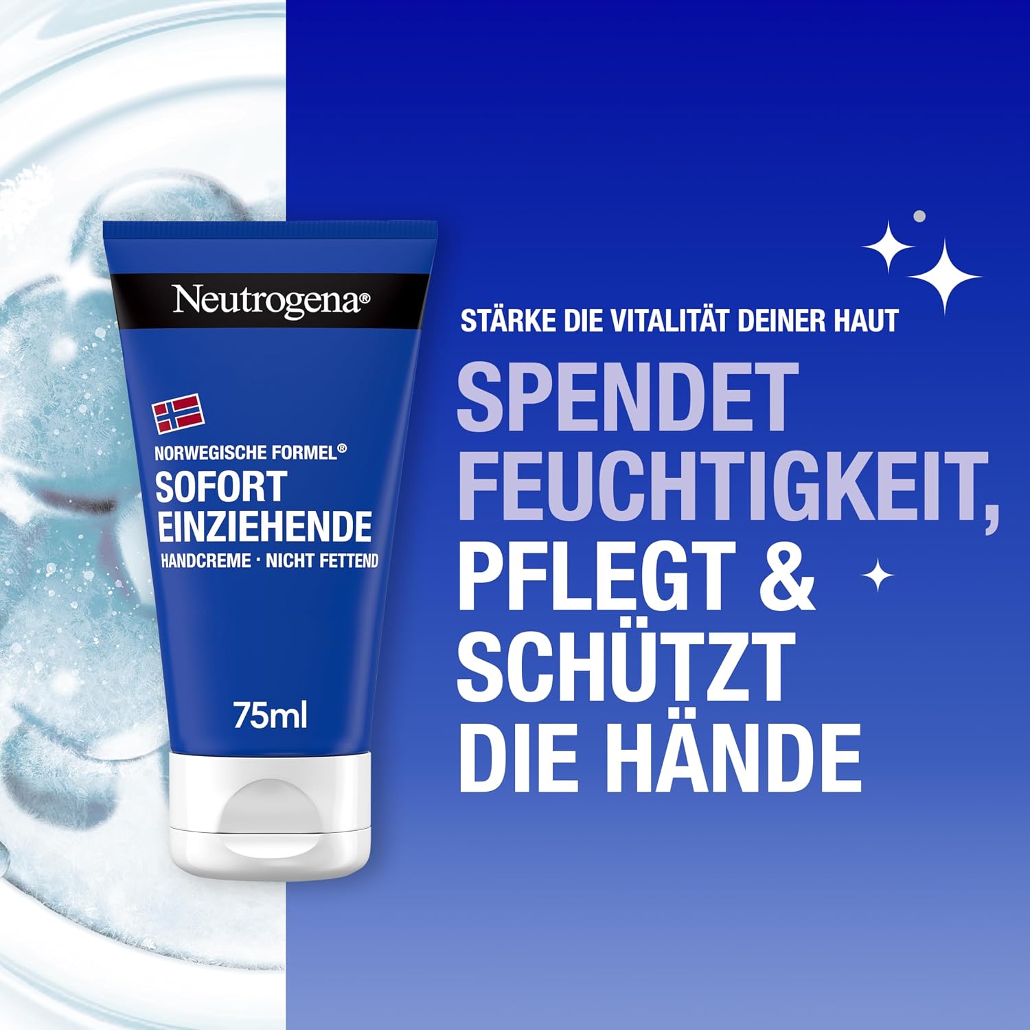 Neutrogena Sofort einziehende Handcreme, 75 ml – Bild 2