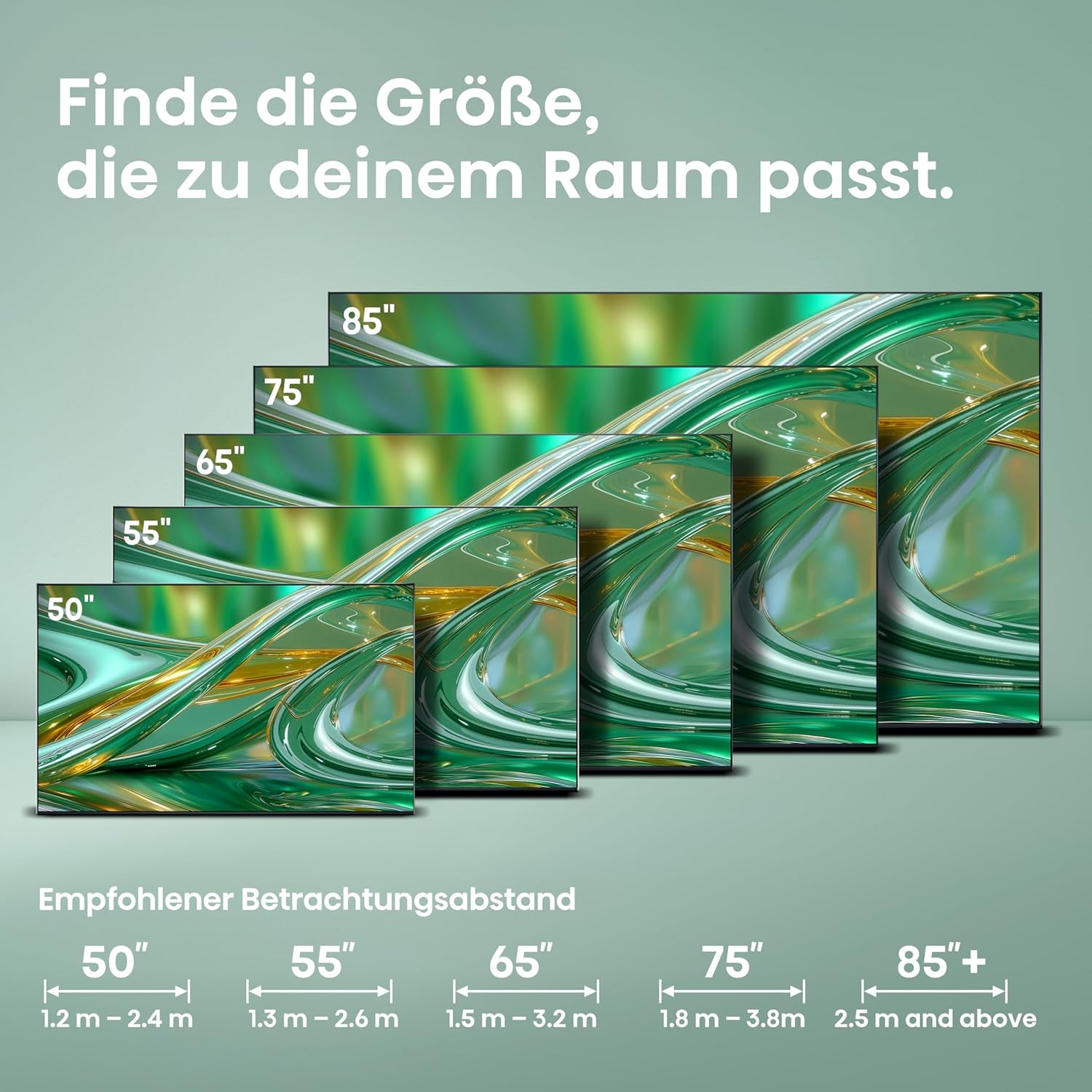 Hisense 85E8DS Fernseher 85 Zoll, 4K UHD, Hi-QLED Mini LED, Smart TV, 144Hz, Hi-View AI Engine, Dolby Vision.Atmos, Unibody Slim, FreeSync Premium, AI-Lichtsensor, Game Bar, Tuned by Devialet – Bild 13