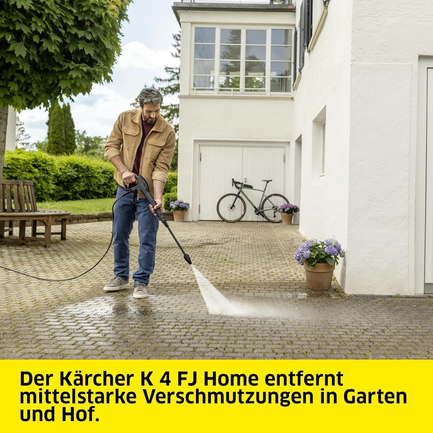 Kärcher Hochdruckreiniger K 4 FJ Home, Druck: max. 130 bar – Bild 7