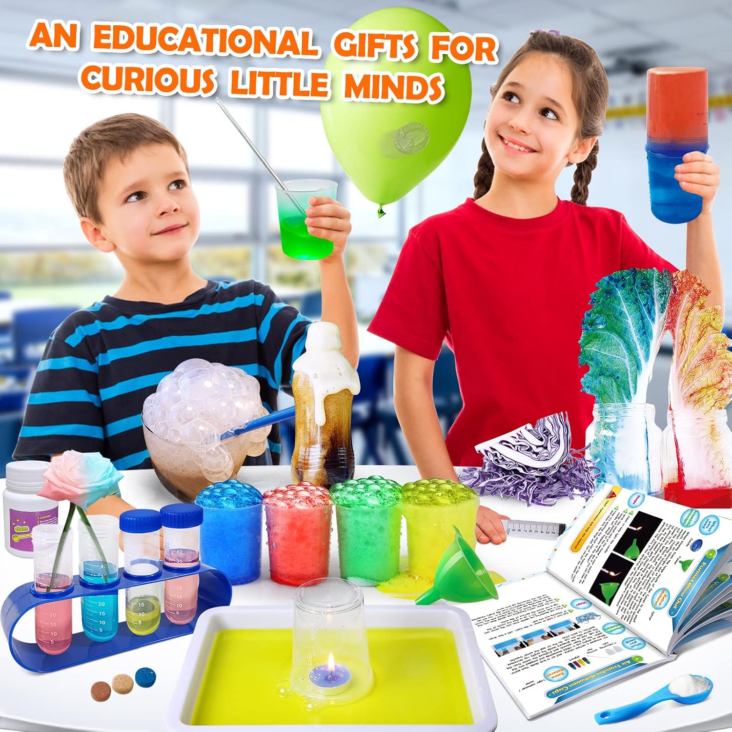 UNGLINGA 100+ Experimente Wissenschaft Kit für Kinder – Bild 7
