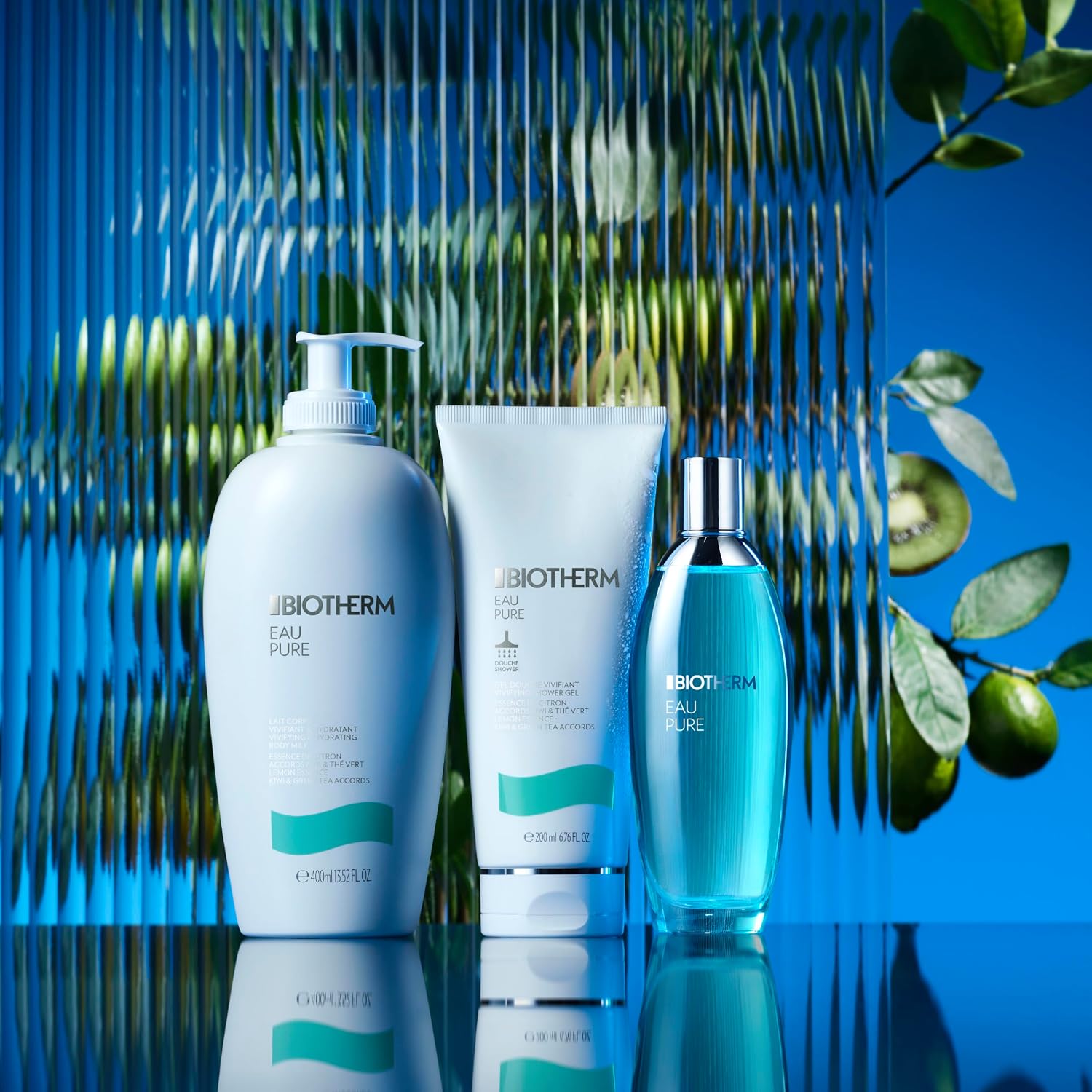 Biotherm Eau Pure Bodylotion, Körperlotion für raue & trockene Haut, 400 ml – Bild 7