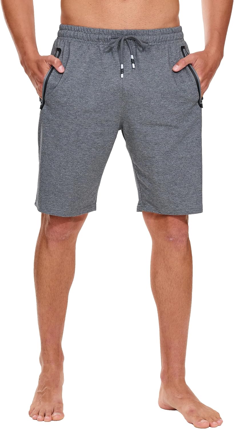 HCSS Kurze Hosen Herren Shorts Sommer Baumwolle mit Reißverschlusstaschen Elastische Taille – Bild 2