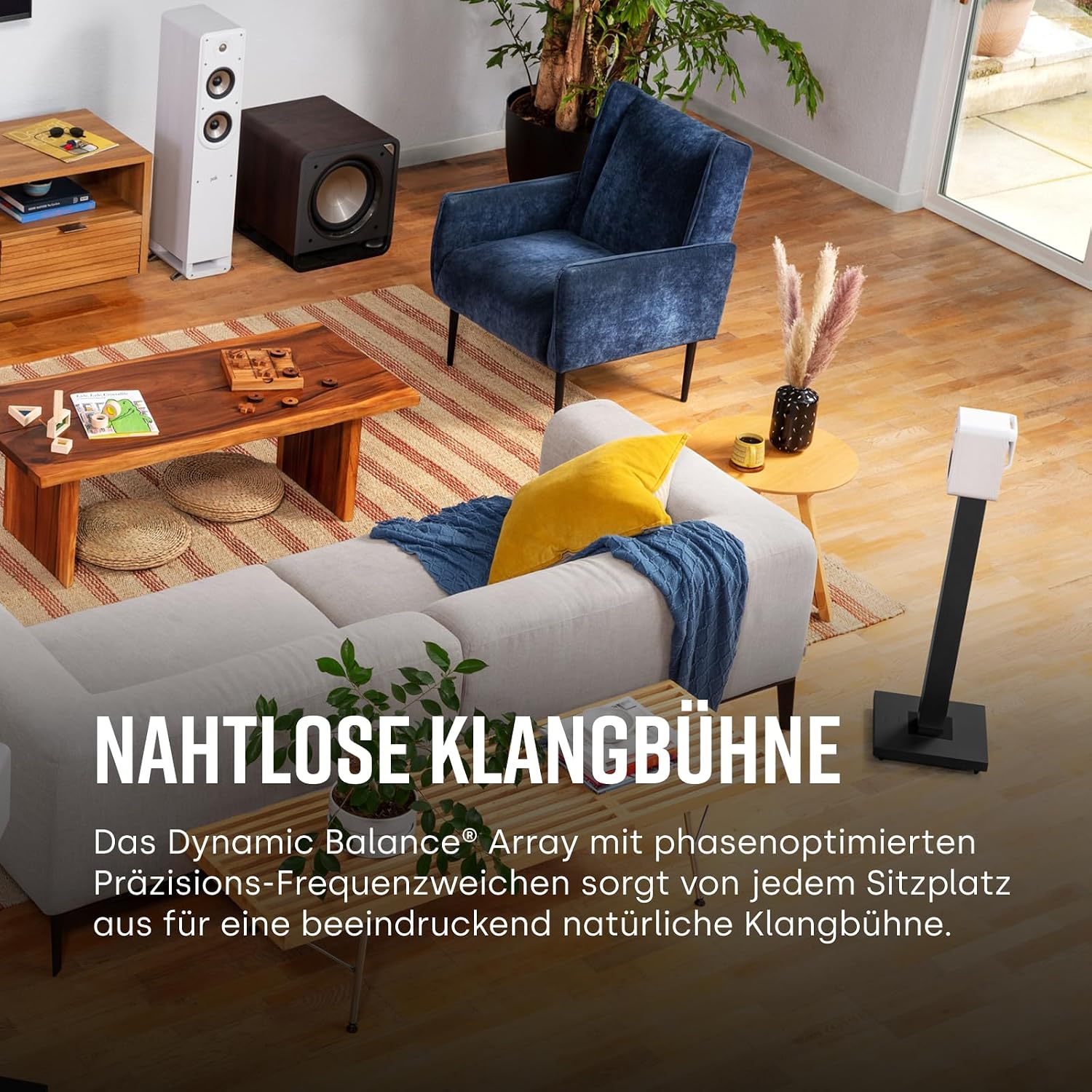 Polk Audio Signature Elite ES10 Surroundlautsprecher für Heimkino - Weiß – Bild 3