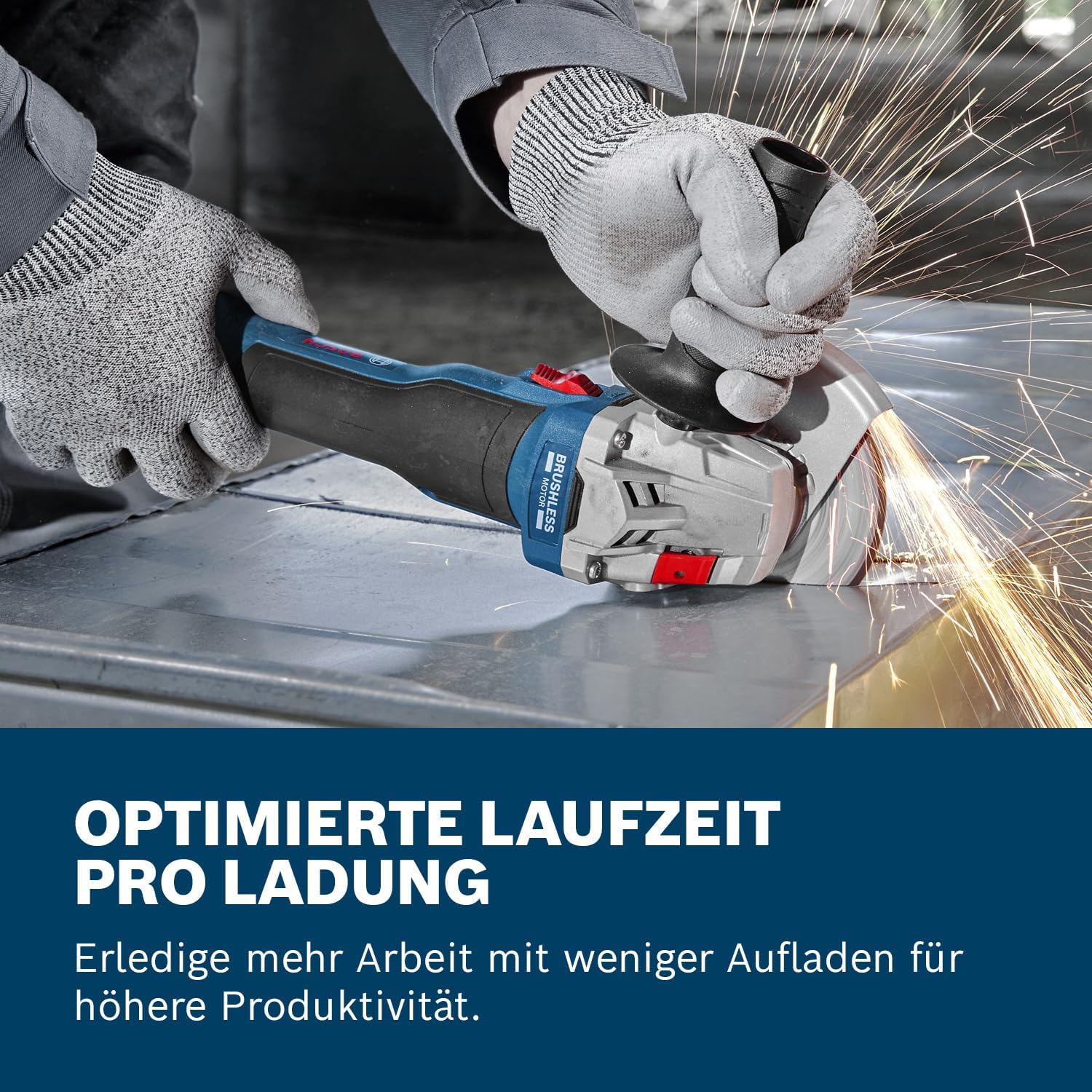 Bosch PRO Akku-Winkelschleifer GWS 18V-8 – Bild 4