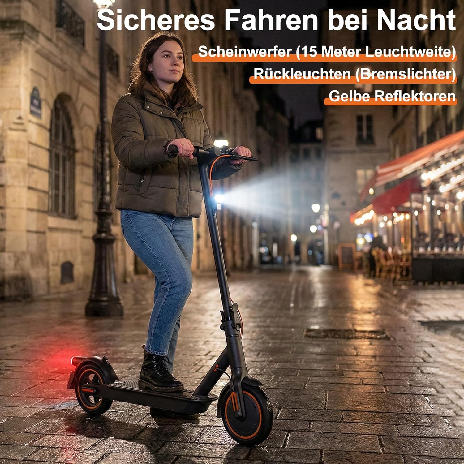 TODIMART E Scooter mit Straßenzulassung T-Serie, 30-35km Reichweite – Bild 6